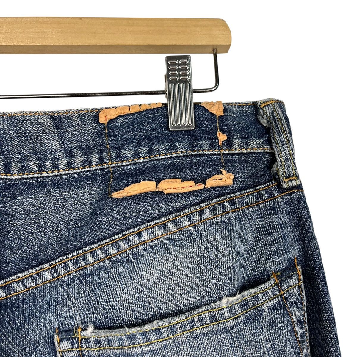 Levi's Vintage Y2k Levis Distressed Denim Jeans Size US 32 / EU 48 - 16 Thumbnail