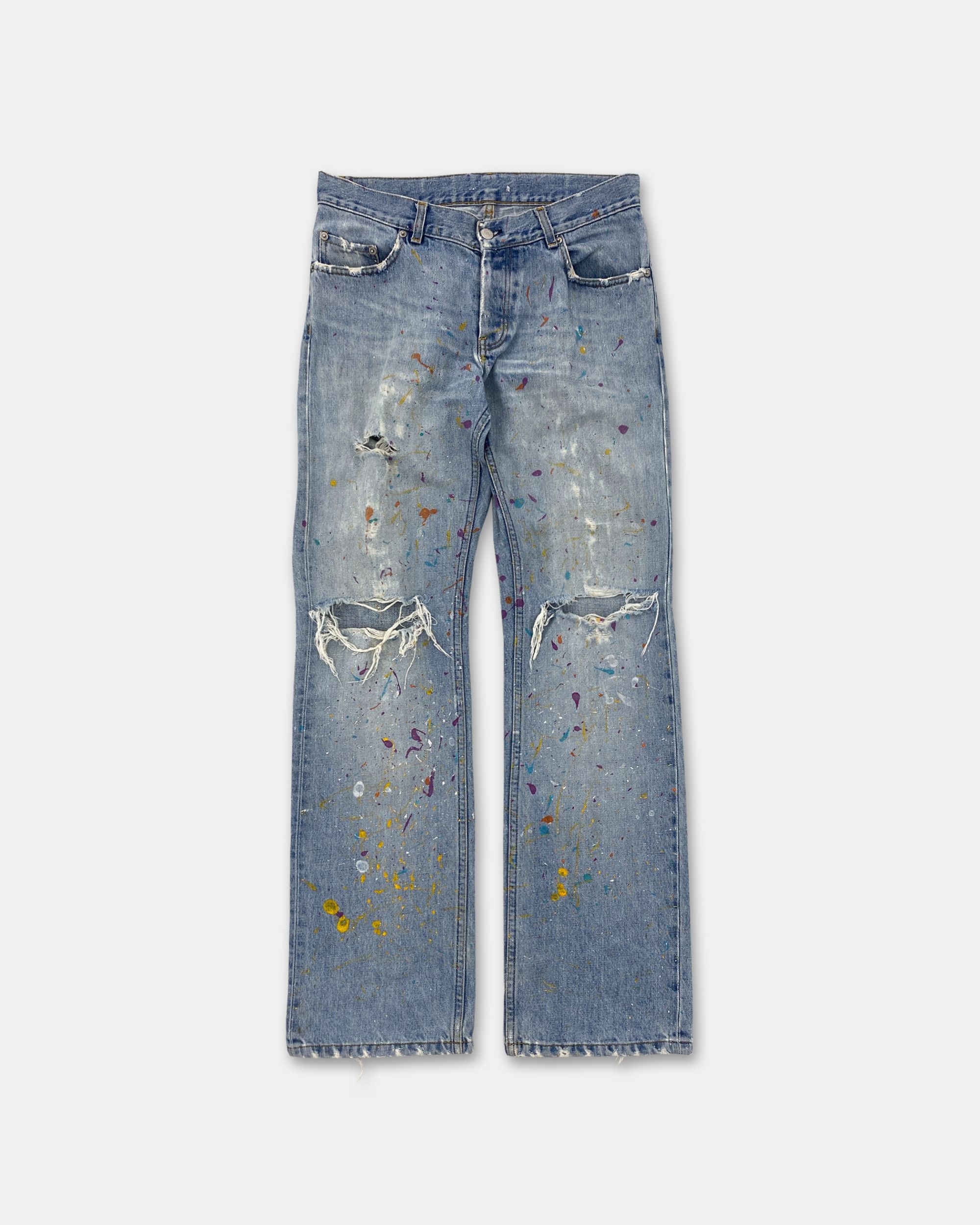 希少 ヘルムートラング LOW WAIST LOOSE FIT デニム . 希少 ヘルムートラング LOW WAIST LOOSE FIT デニム .