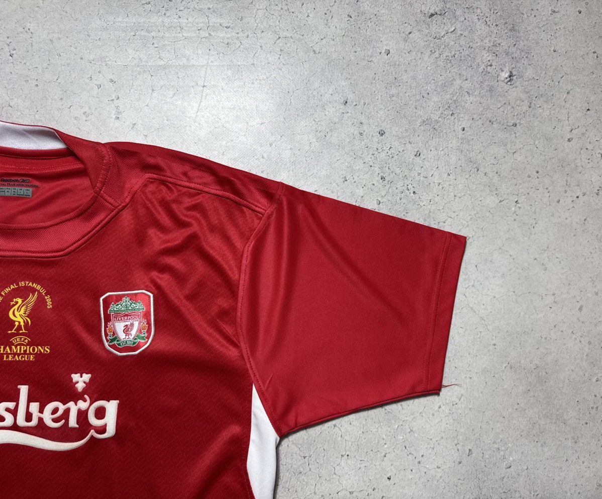 Reebok Reebok FC Liverpool 2004/2006 Gerrard #8 Soccer Jersey Size US XL / EU 56 / 4 - 3 Thumbnail