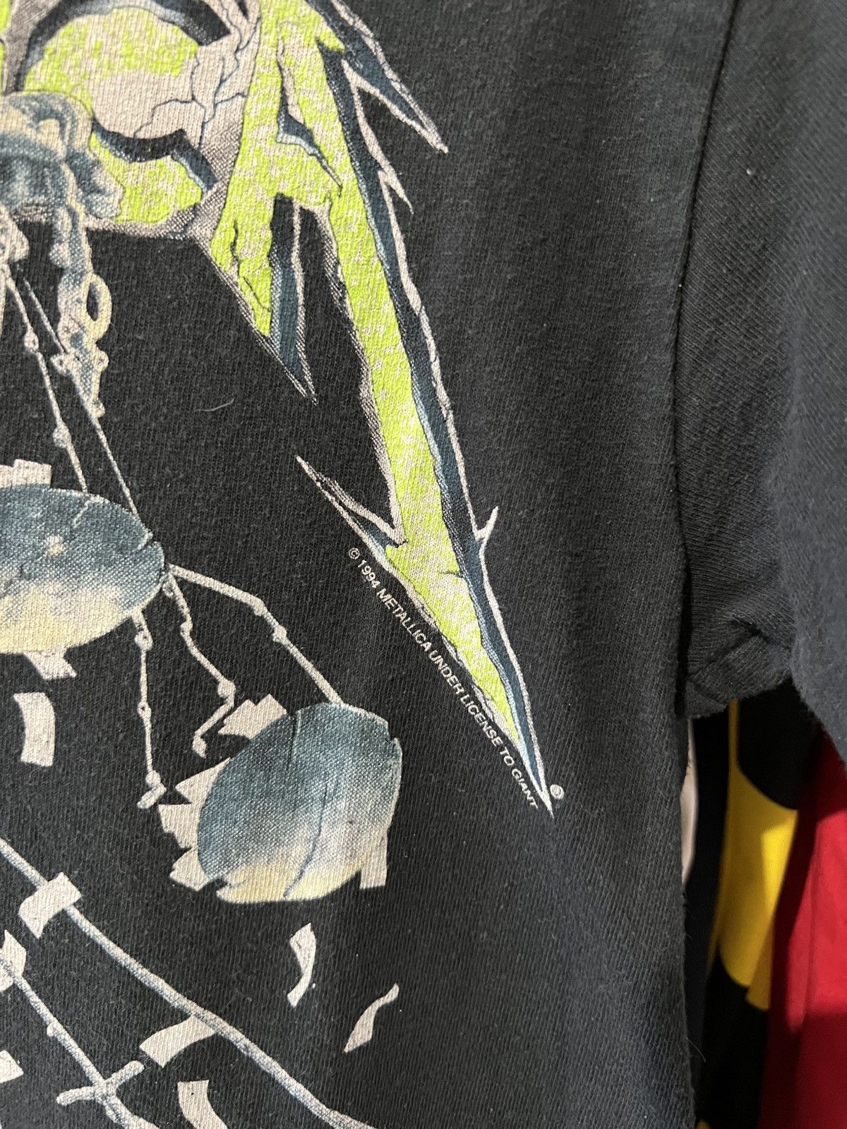 Band Tees × Vintage 1994/2008 VINTAGE METALLICA AND JUSTICE FOR ALL AOP BAND Size US S / EU 44-46 / 1 - 4 Thumbnail