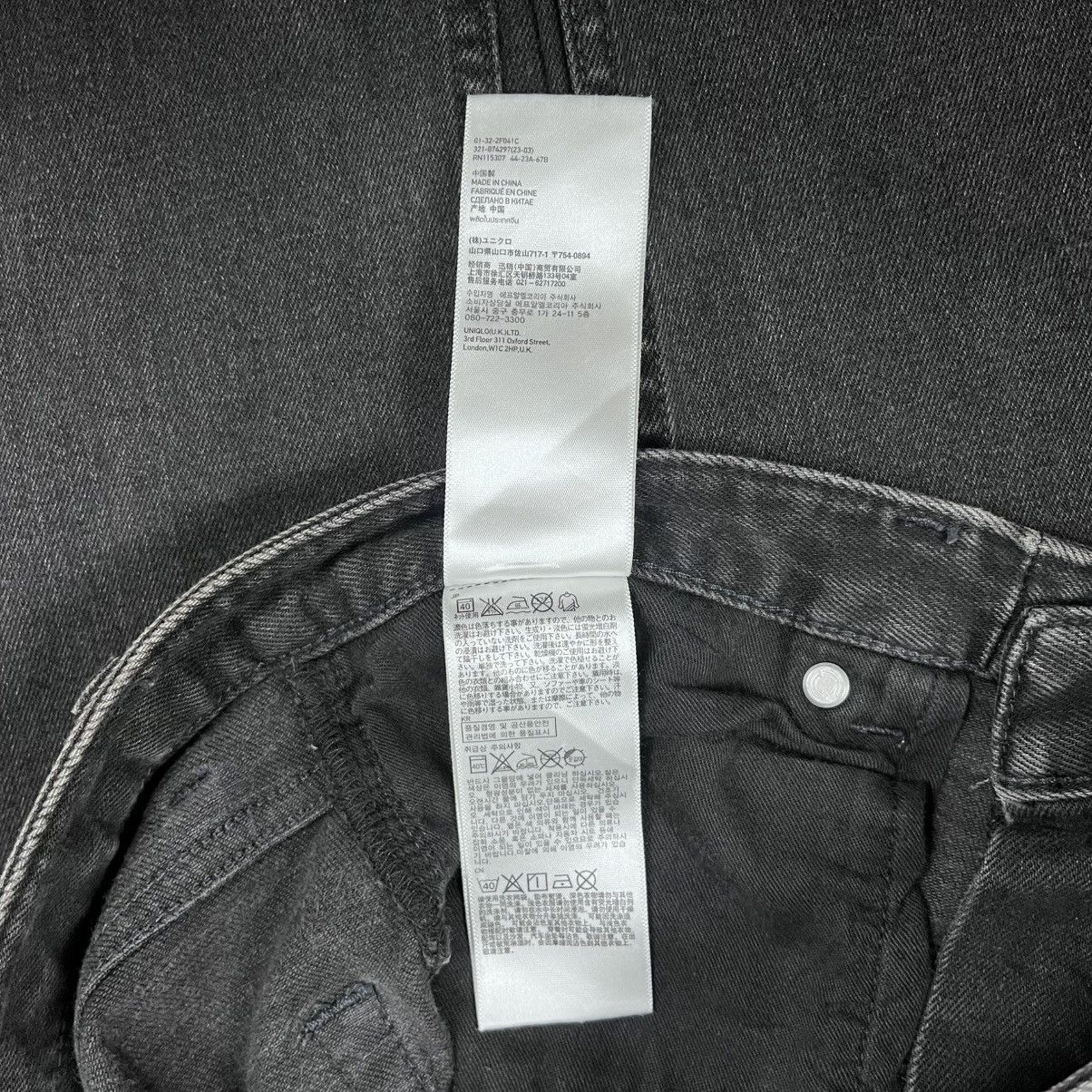 Undercover Uniqlo Undercover Side Pocket Black Washed Denim Pants Size US 29 - 13 Thumbnail