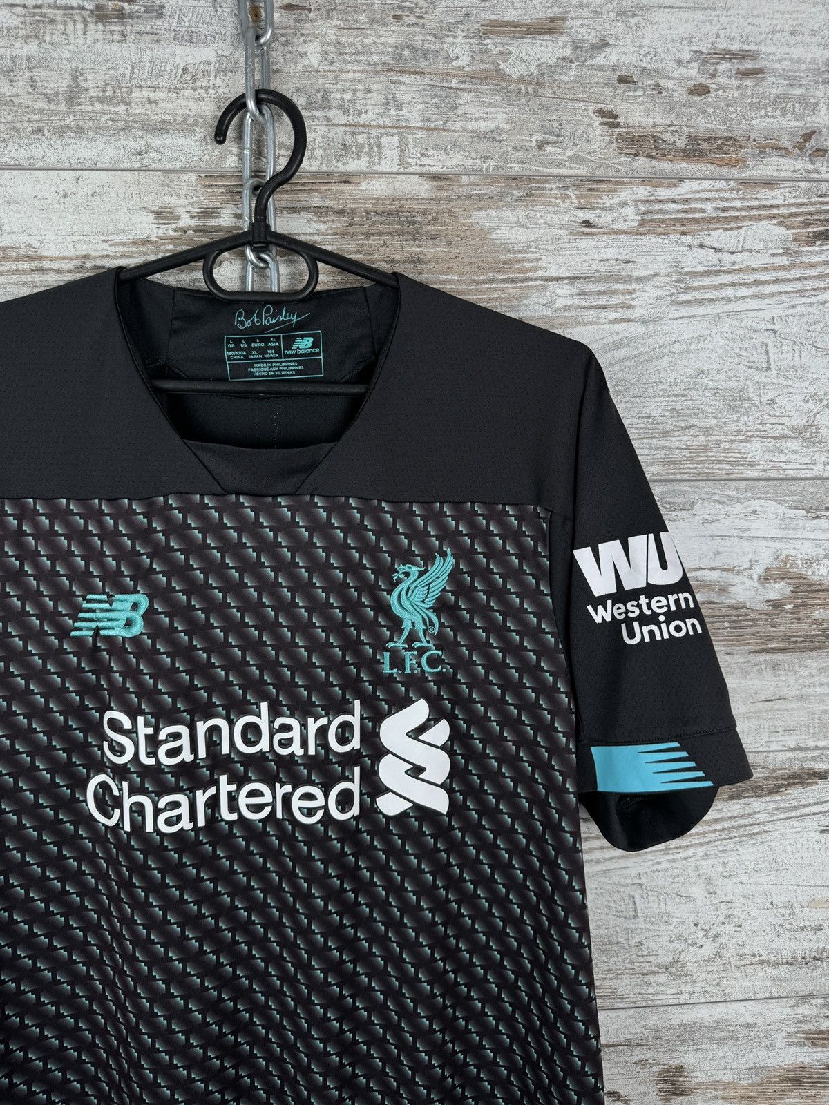 New Balance Mens Vintage New Balance Liverpool FC T-shirt soccer jersey Size US L / EU 52-54 / 3 - 2 Thumbnail