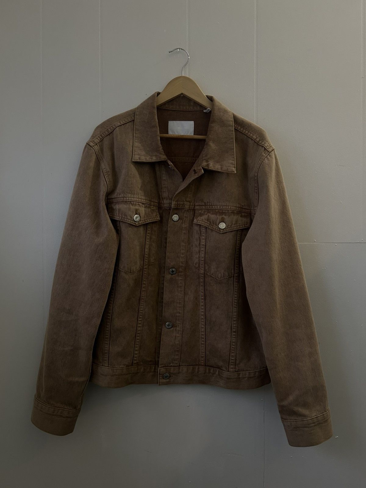 Helmut Lang helmut lang rust denim jacket | Grailed