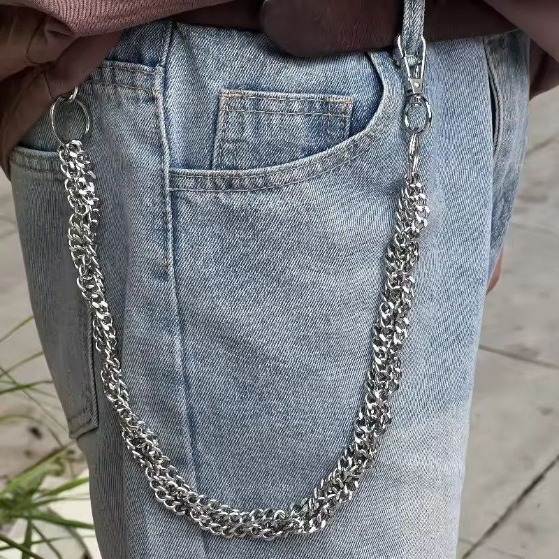 Jewelry Metal Minimalist Pant Chain Size ONE SIZE - 1 Thumbnail