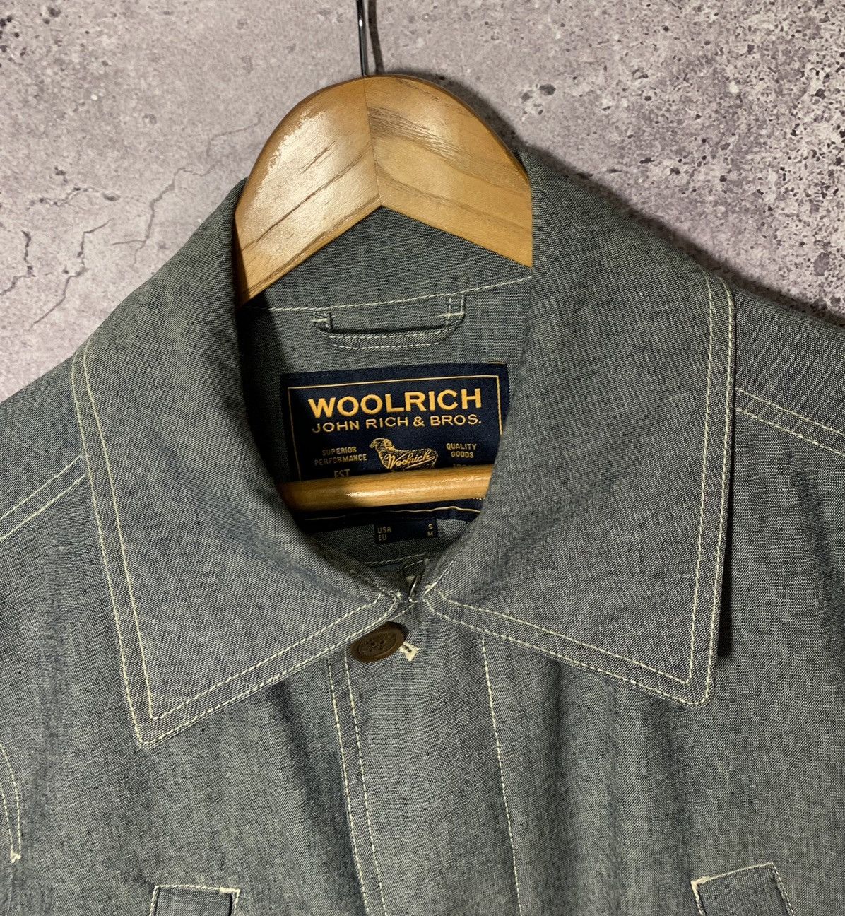 Vintage × Woolrich Woolen Mills Woolrich Wind Rain Parka Jacket Coat Size US M / EU 48-50 / 2 - 5 Thumbnail