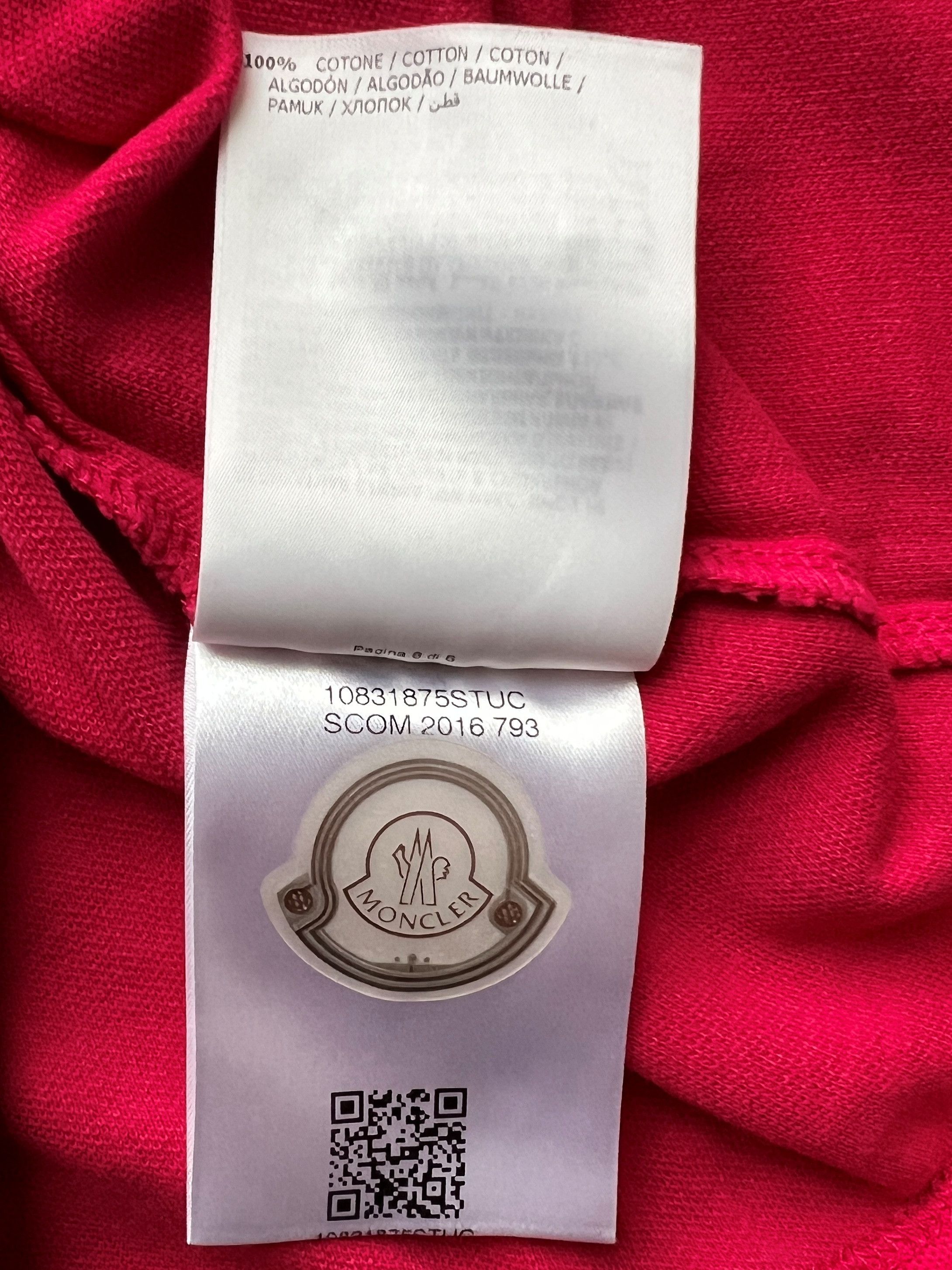Moncler MONCLER POLO T-SHIRT Size S / US 4 / IT 40 - 8 Thumbnail