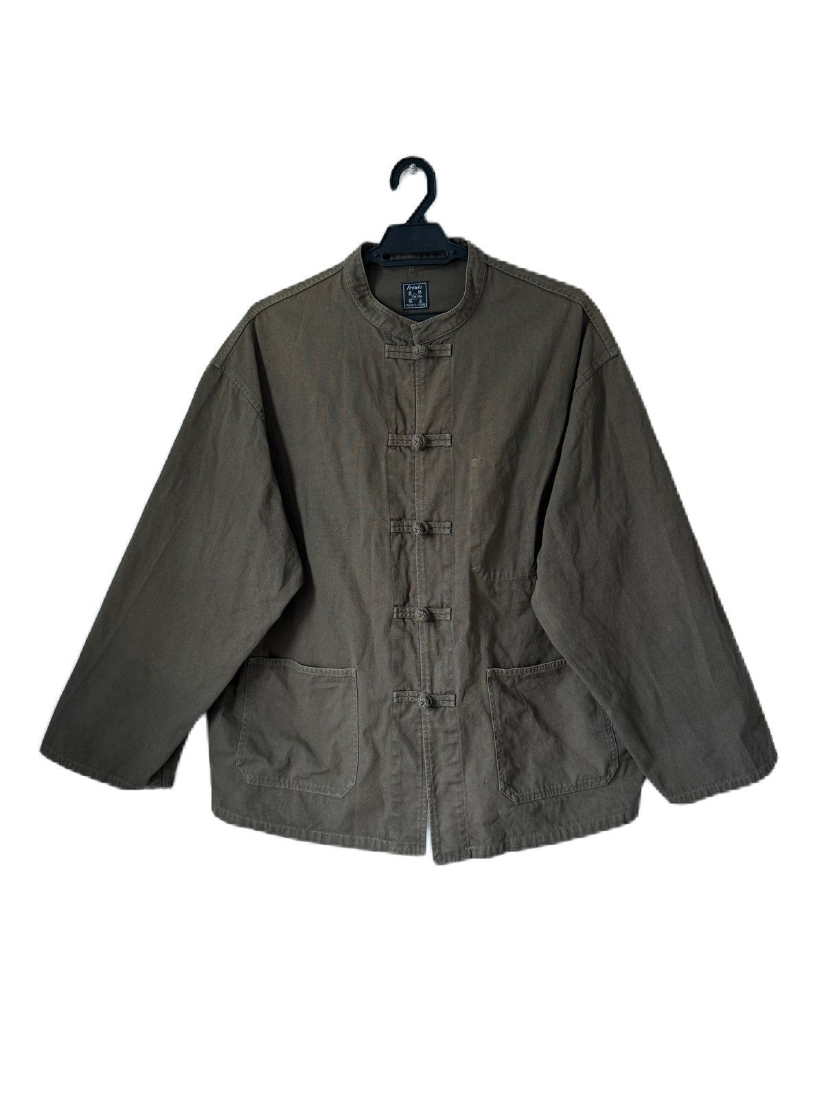 AWGE × Needles AWGE x Needles Reversible Work Jacket | Grailed