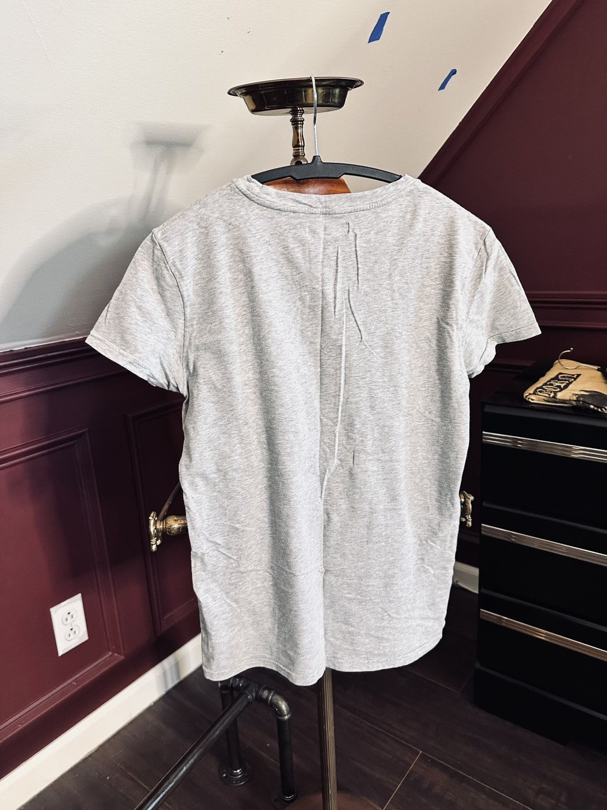 Emporio Armani Vintage logo patch muscle tee babydoll underwear t-shirt Size US XS / EU 42 / 0 - 6 Thumbnail