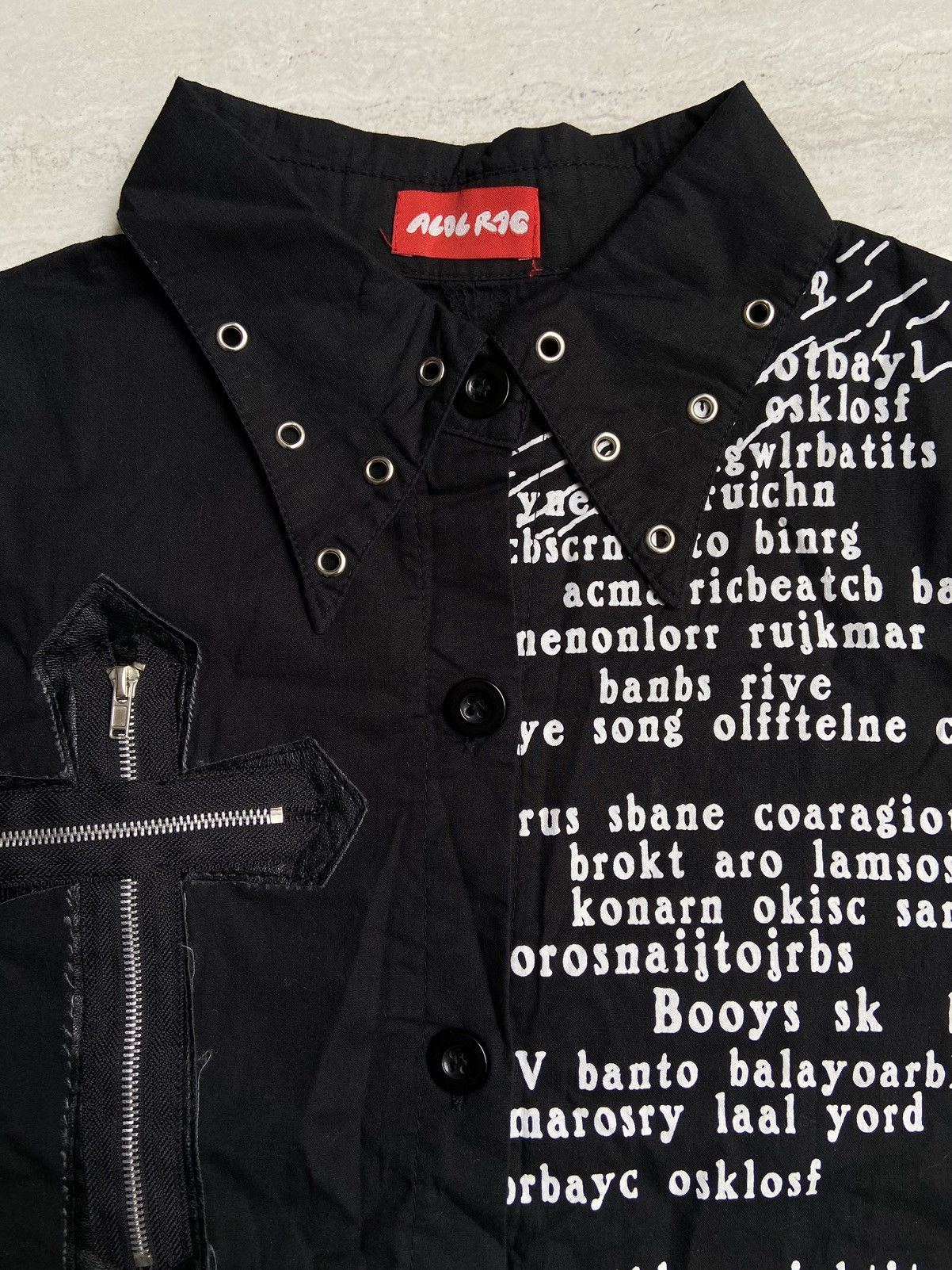Seditionaries ACDC RAG Black Patterned Shirts Size US XS / EU 42 / 0 - 11 Thumbnail
