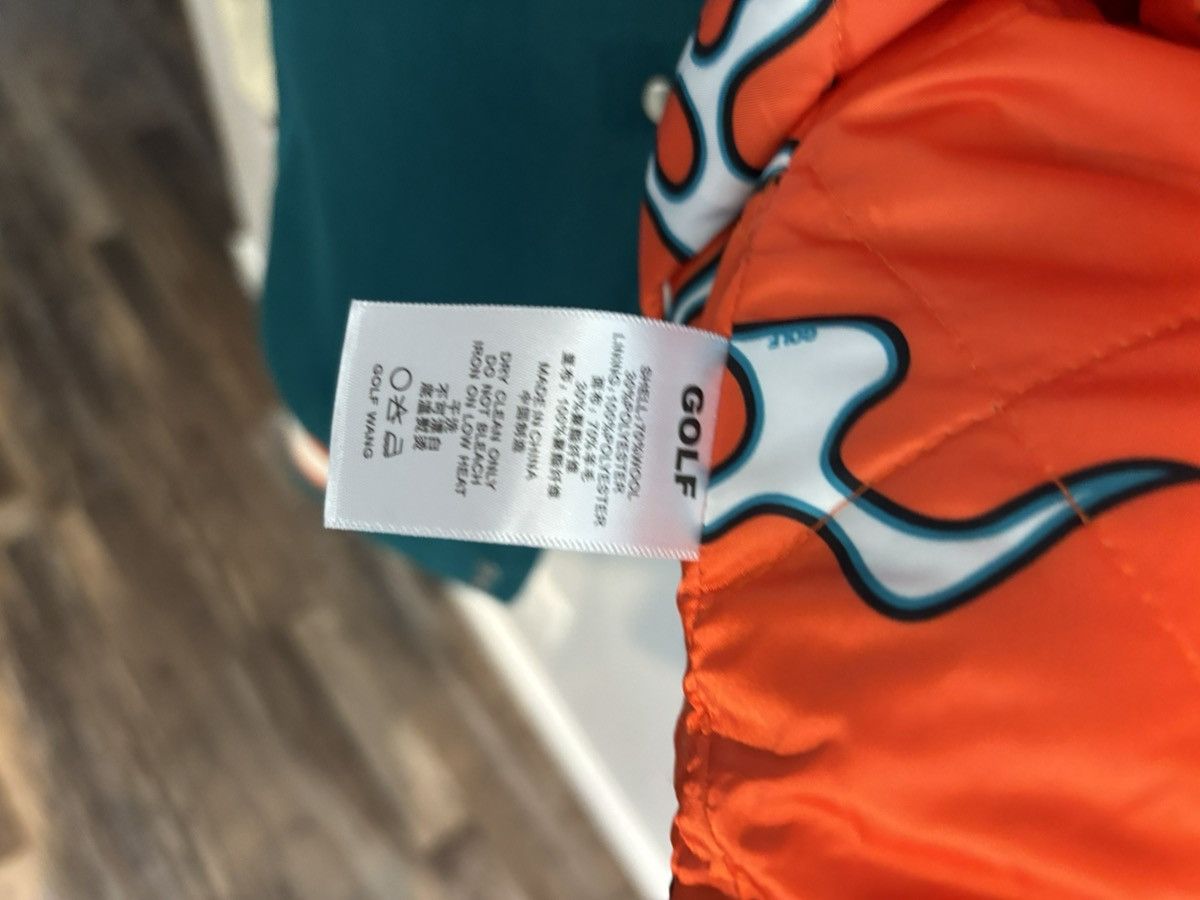 Golf Wang × NFL Dolphins Letterman Jacket by Golf Wang x NFL Size US XXL / EU 58 / 5 - 7 Thumbnail