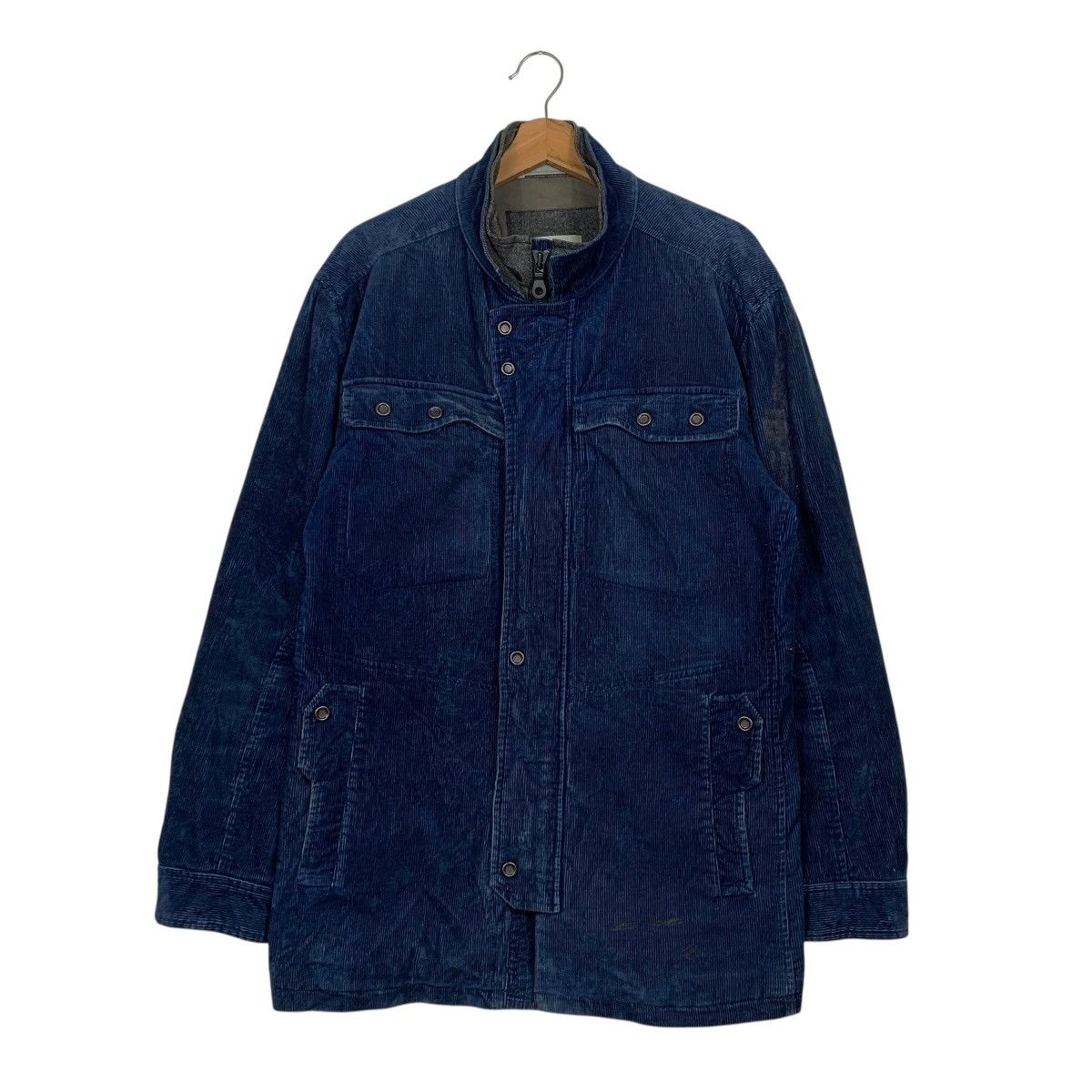 Japanese Brand Studio By Intermezzo Corduroy Jacket Size US L / EU 52-54 / 3 - 1 Thumbnail
