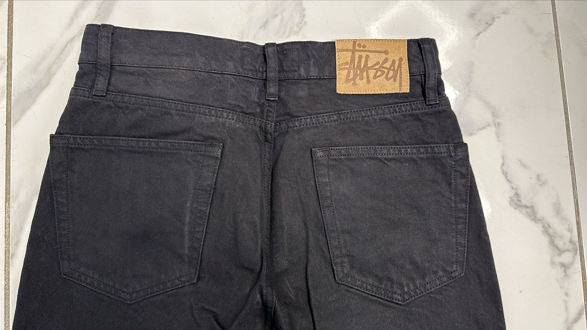 Stussy × Vintage Stüssy Classic Jean Size 29 Black Size US 29 - 4 Thumbnail