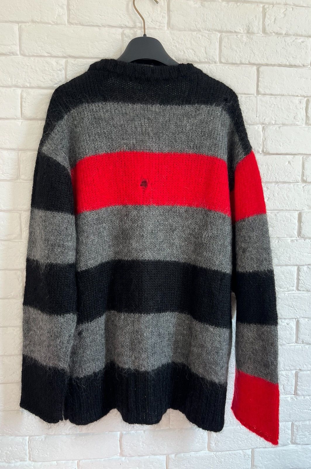 Miu Miu Miu Miu Mohair Distressed cardigan grunge Kurt Cobain Size US M / EU 48-50 / 2 - 2 Thumbnail