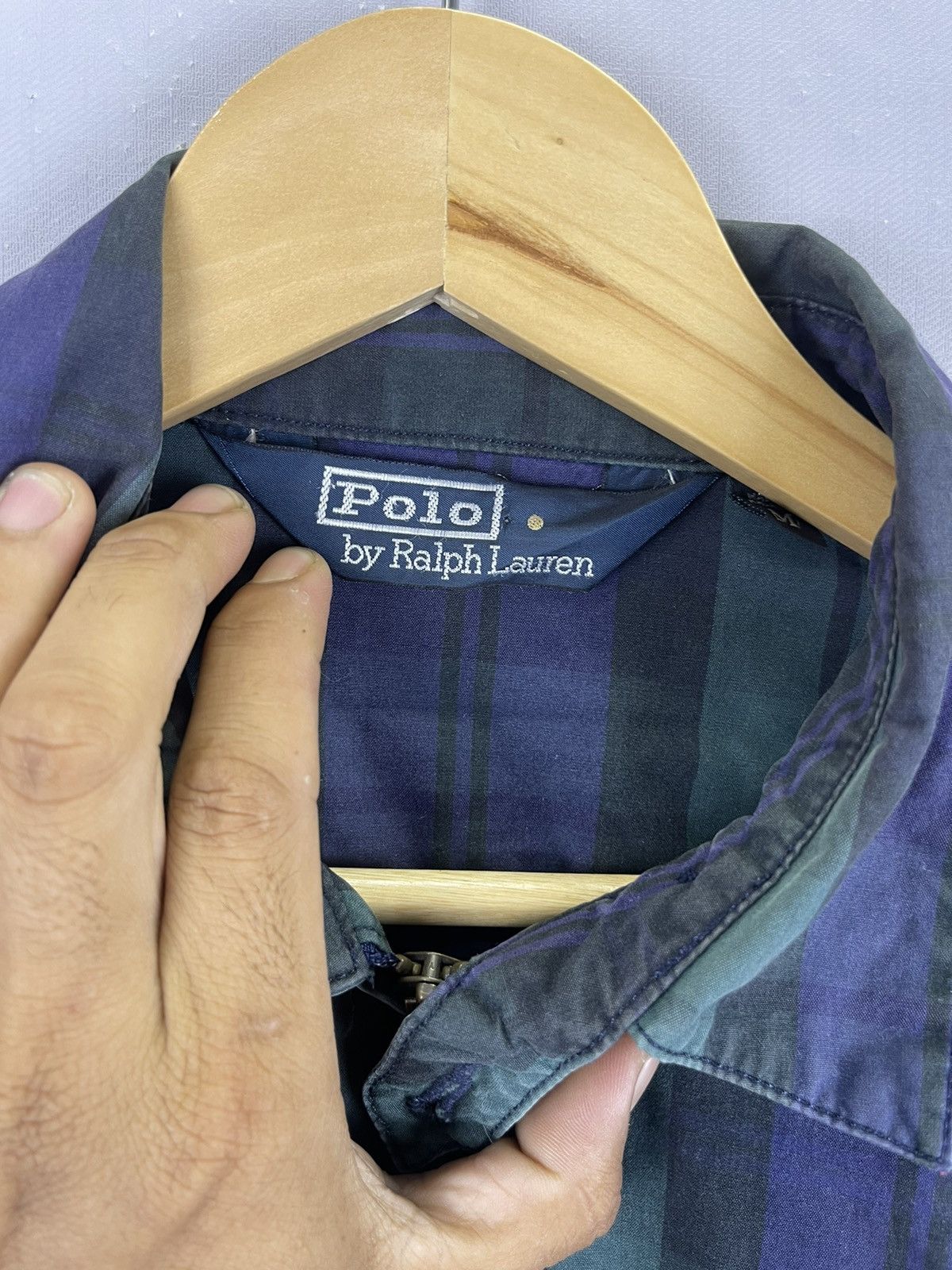 Polo Ralph Lauren × Vintage Vintage Polo Ralph Lauren Golf Green Tartan Jacket Size US M / EU 48-50 / 2 - 6 Thumbnail