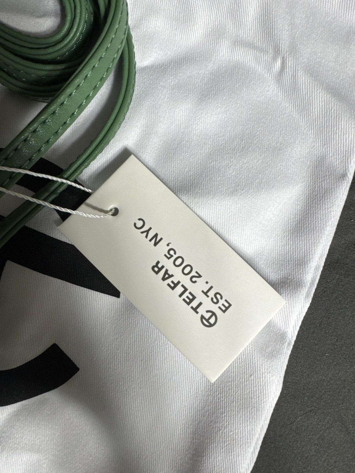 Telfar Telfar Small Green Shopping Bag - “Leaf” Size ONE SIZE - 6 Thumbnail
