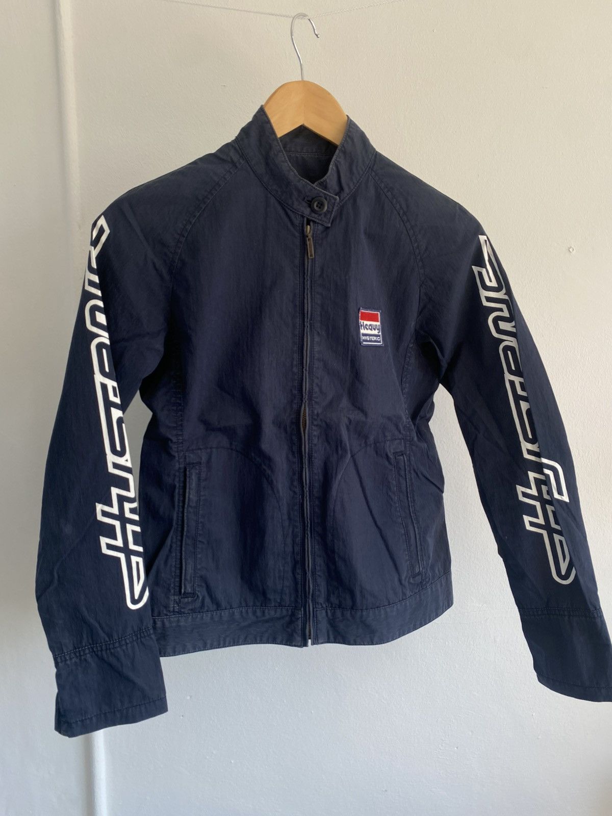 Hysteric Glamour × Japanese Brand Rare Hysteric Glamour Women’s Heavy Hysteric Racer Jacket Size ONE SIZE - 1 Thumbnail