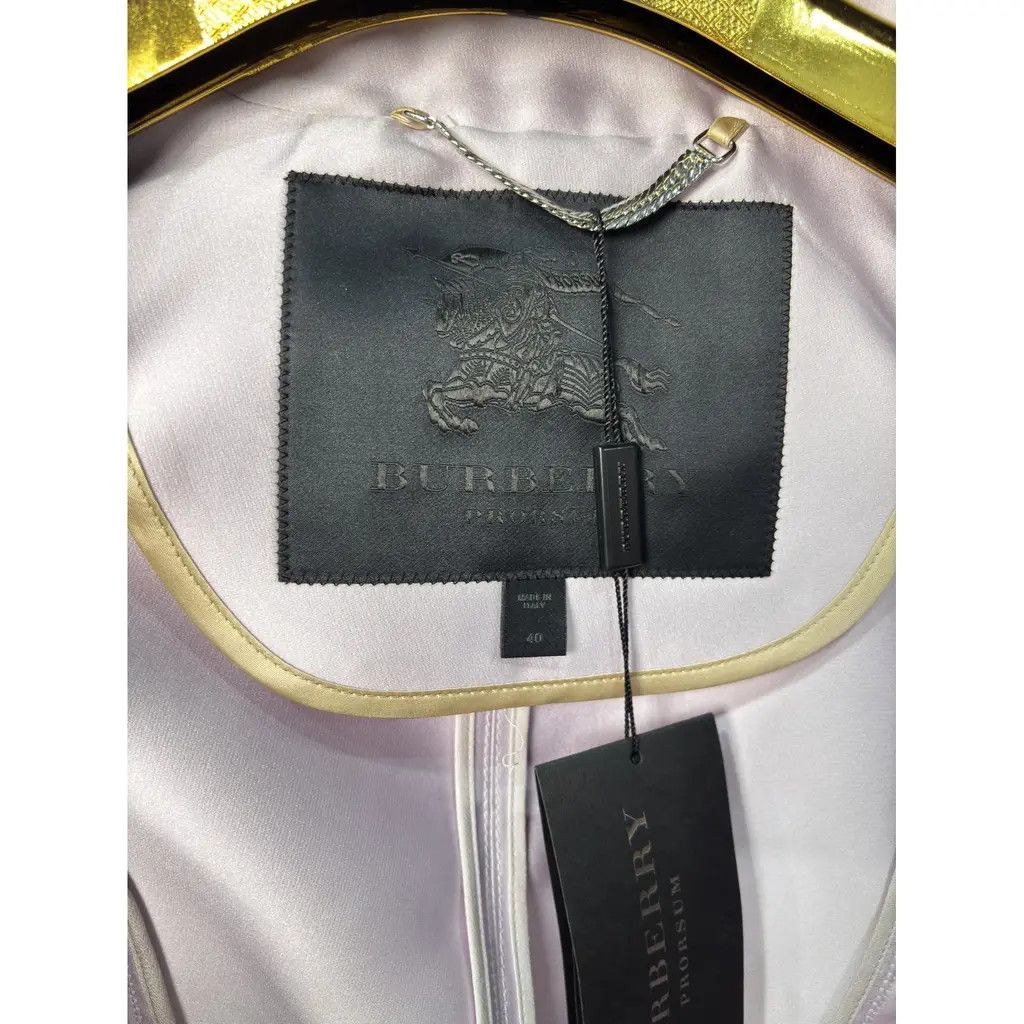 Burberry Burberry Prorsum Satin Trench Coat Size S / US 4 / IT 40 - 2 Thumbnail