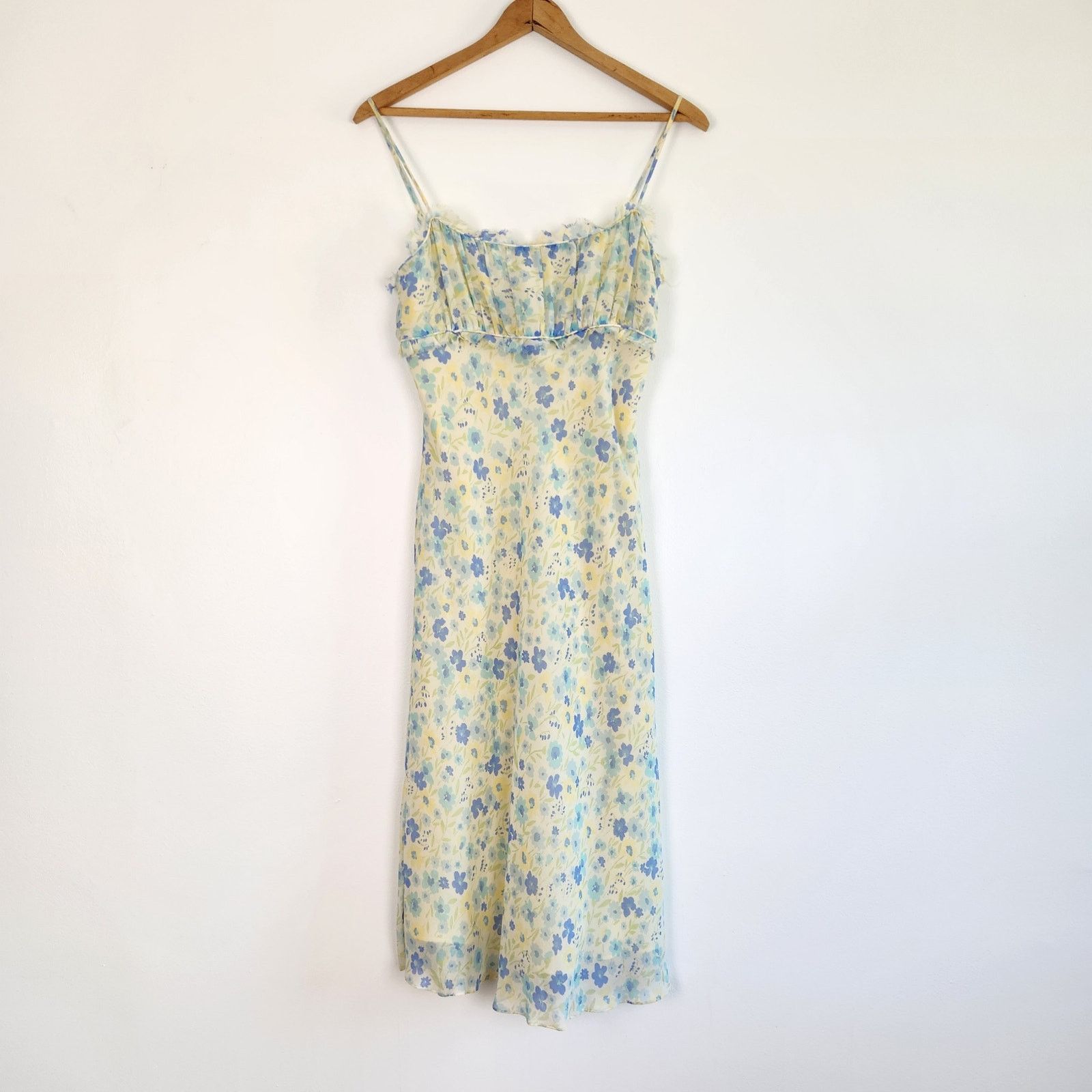 Express Express Silk Flower Babydoll Dress 3/4 Size S / US 4 / IT 40 - 2 Thumbnail