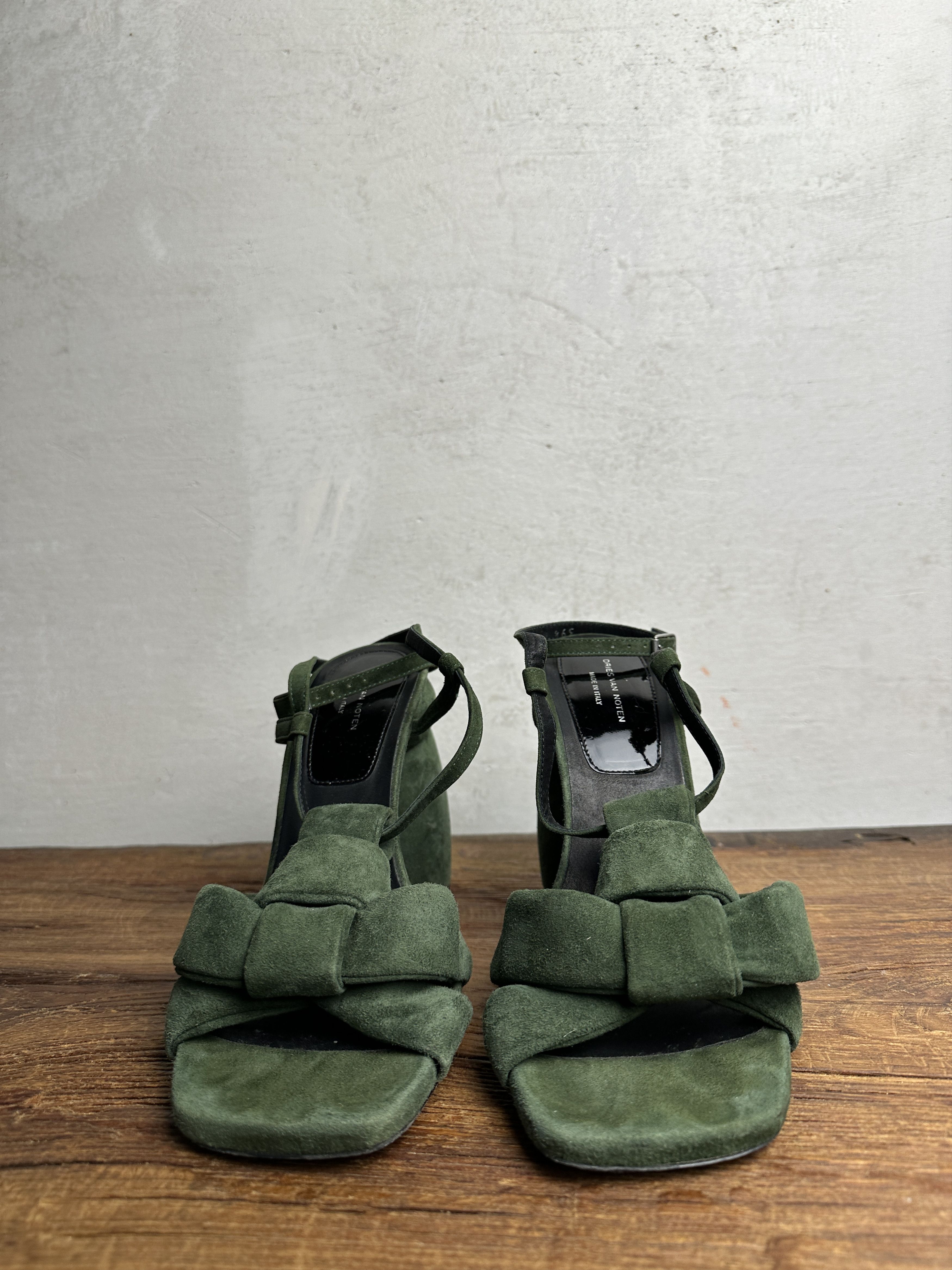 Dries Van Noten Dries Van Noten SS16 Suede Sandals Size US 9.5 / IT 39.5 - 3 Thumbnail
