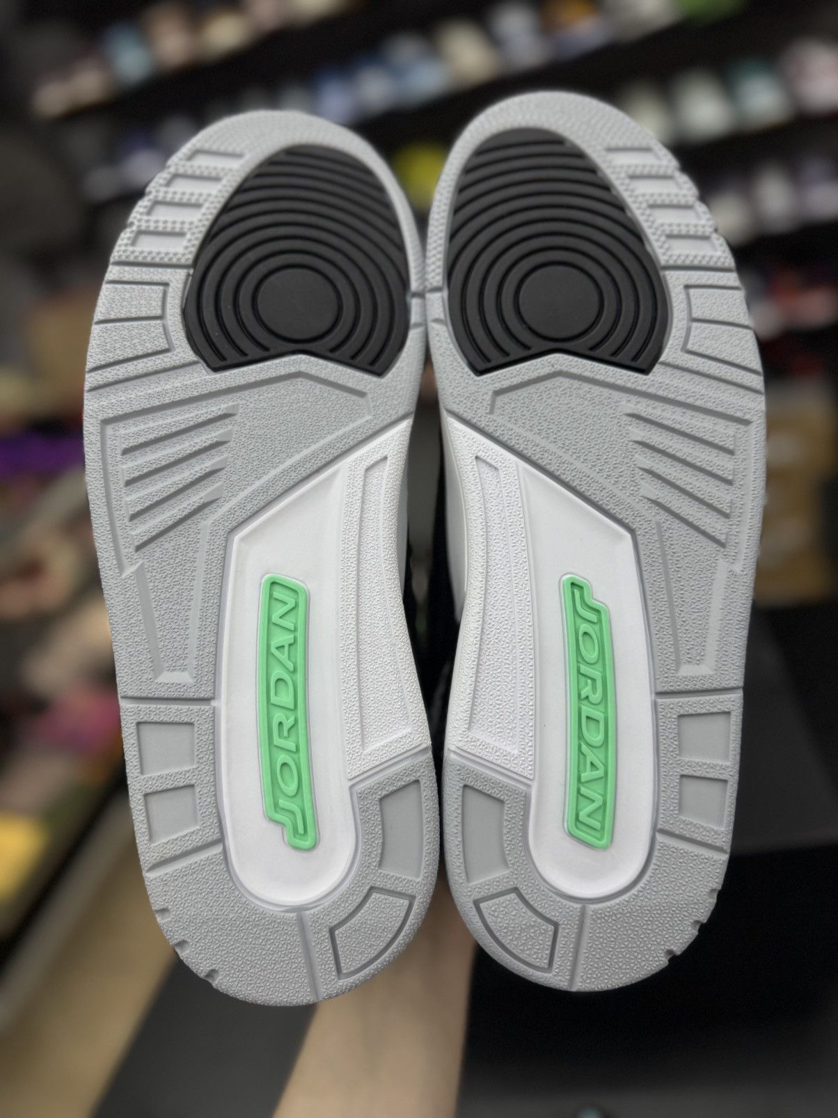 Jordan Brand Jordan 3 Green Glow Size (12) Brand New Size US 12 / EU 45 - 14 Thumbnail