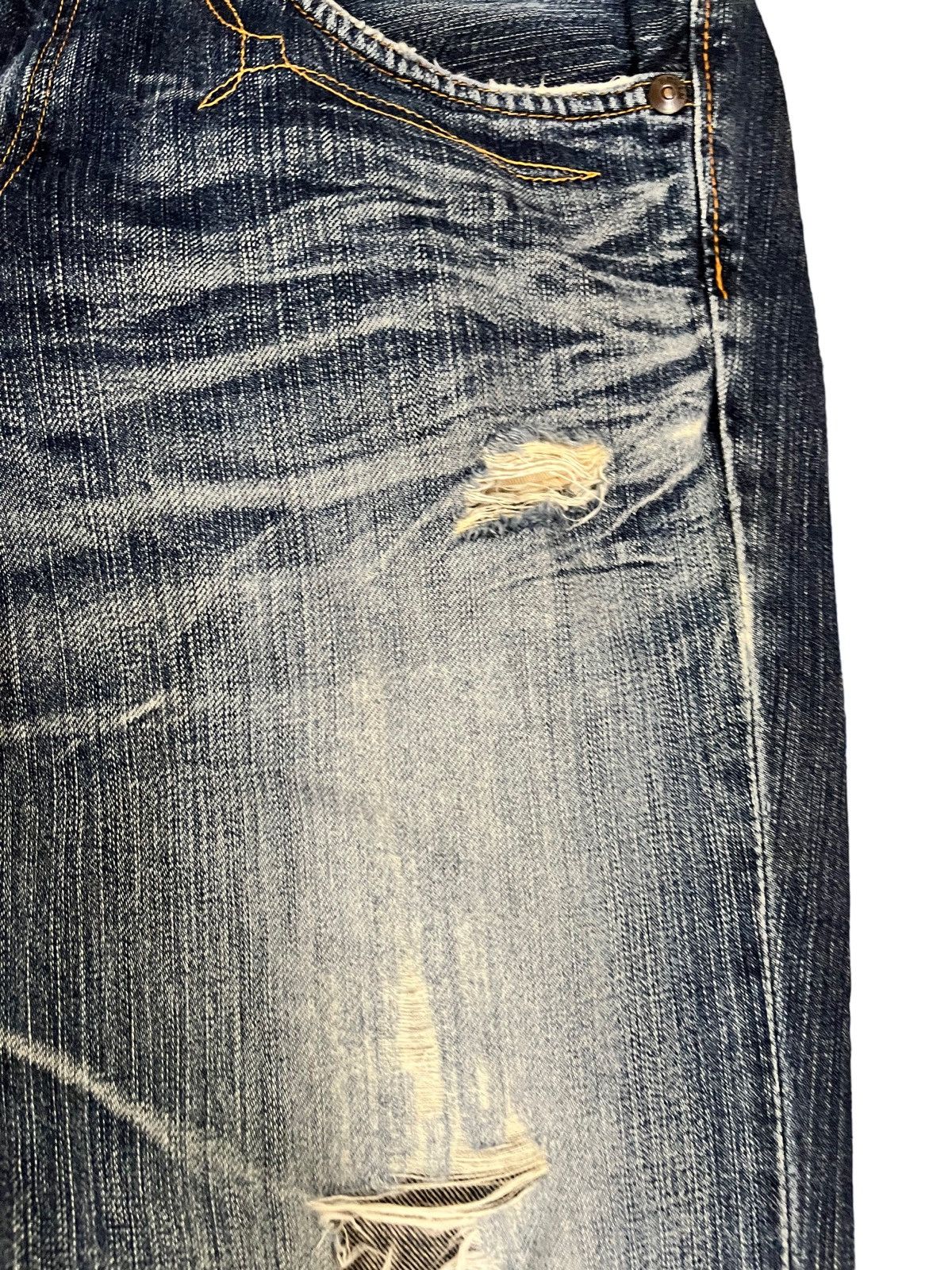 Edwin × Japanese Brand Vintage Edwin EXV Flare Denim Size US 33 - 3 Thumbnail