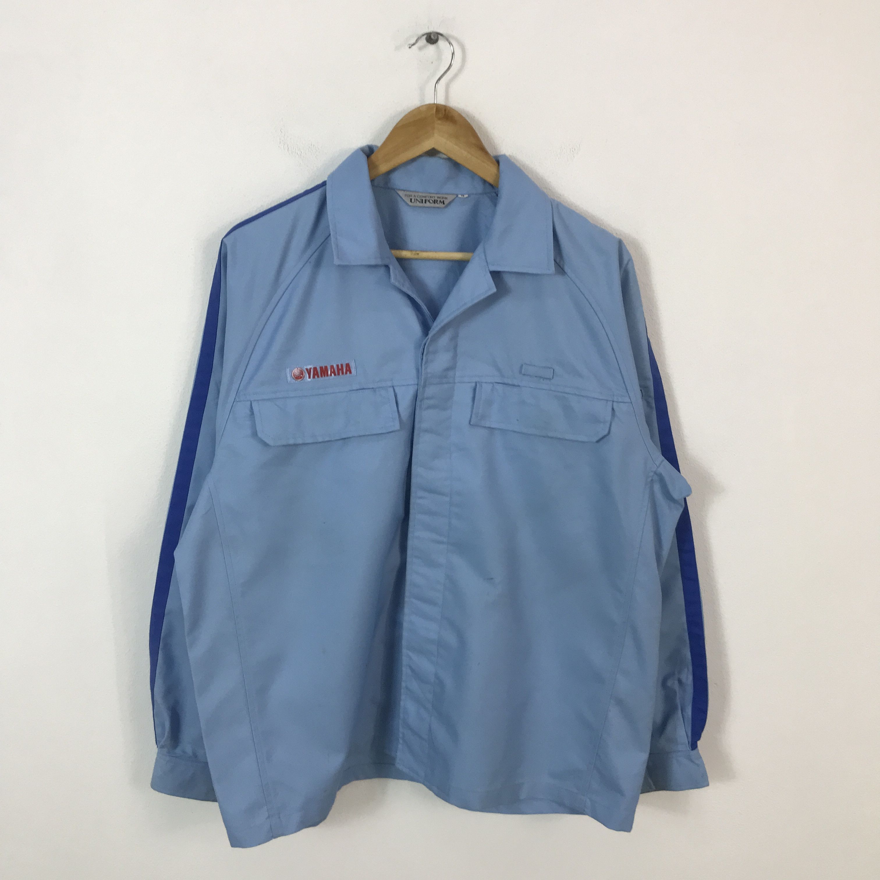 Japanese Brand Vtg yamaha motorsport button jacket Size US L / EU 52-54 / 3 - 1 Thumbnail