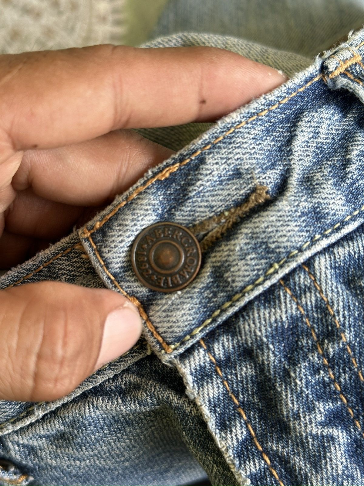 Japanese Brand Abercrombie & Fitfth Lightblue Denim🎌💥 Size US 30 / EU 46 - 12 Thumbnail