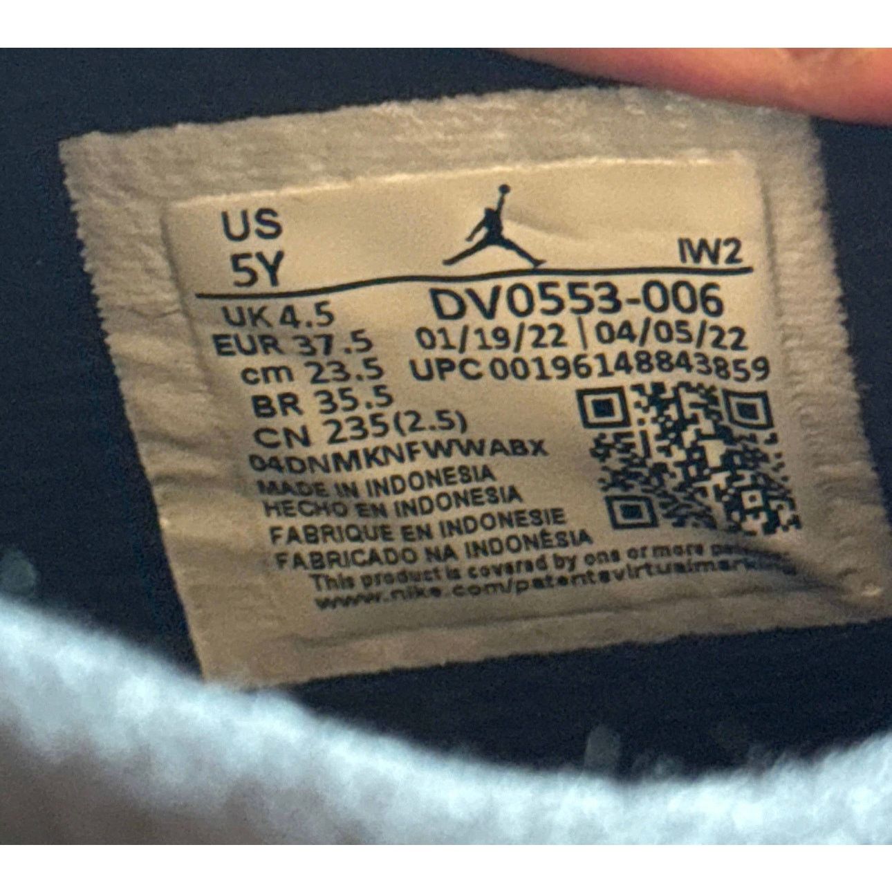 Jordan Brand × Nike Size 5.5 - Air Jordan 4 Retro SE GS Black Canvas Men's Shoes Size US 5.5 / EU 38 - 7 Thumbnail