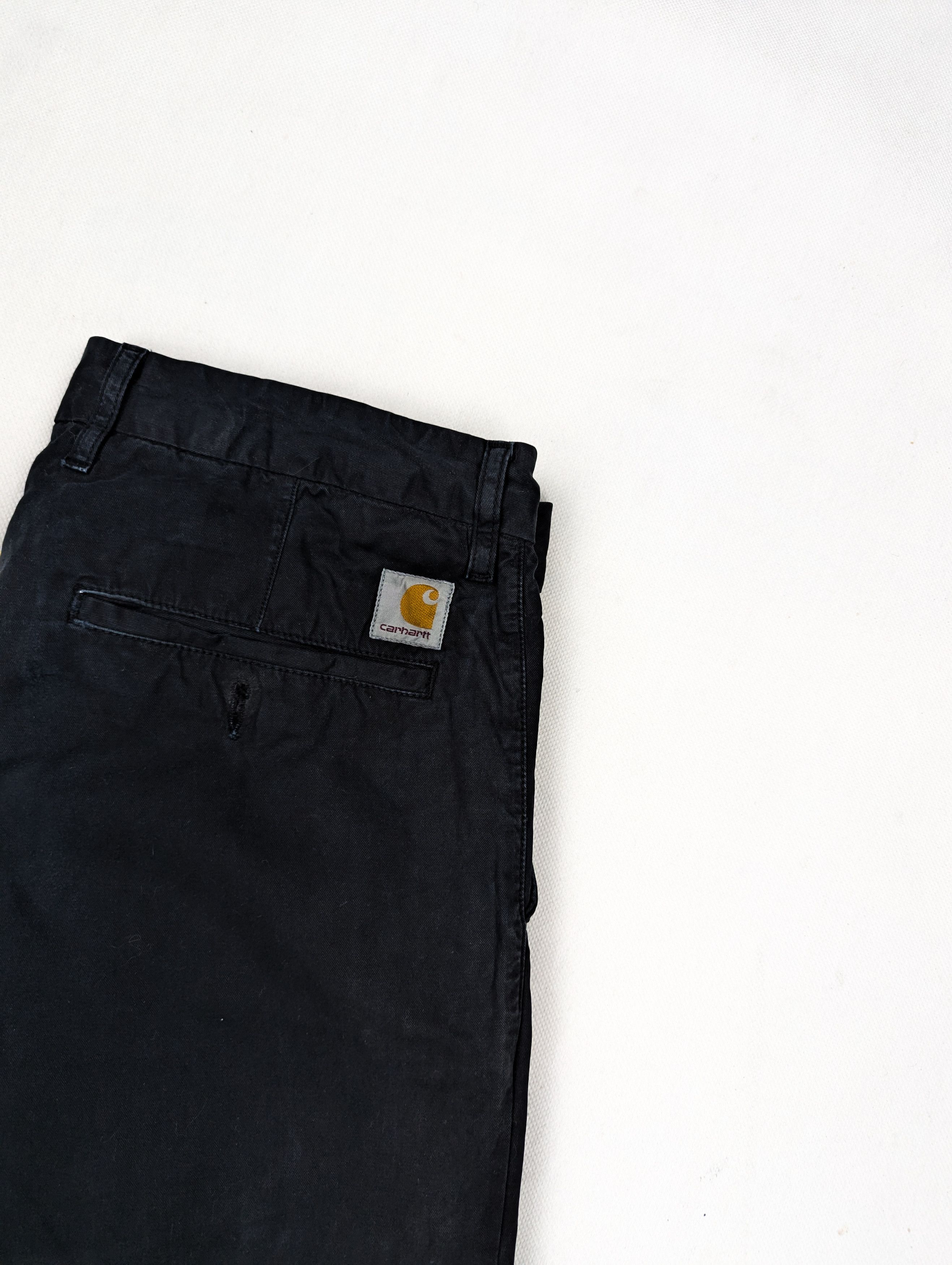 Carhartt Wip Carhartt wip johnson pant black trousers 31 Size US 31 - 5 Thumbnail