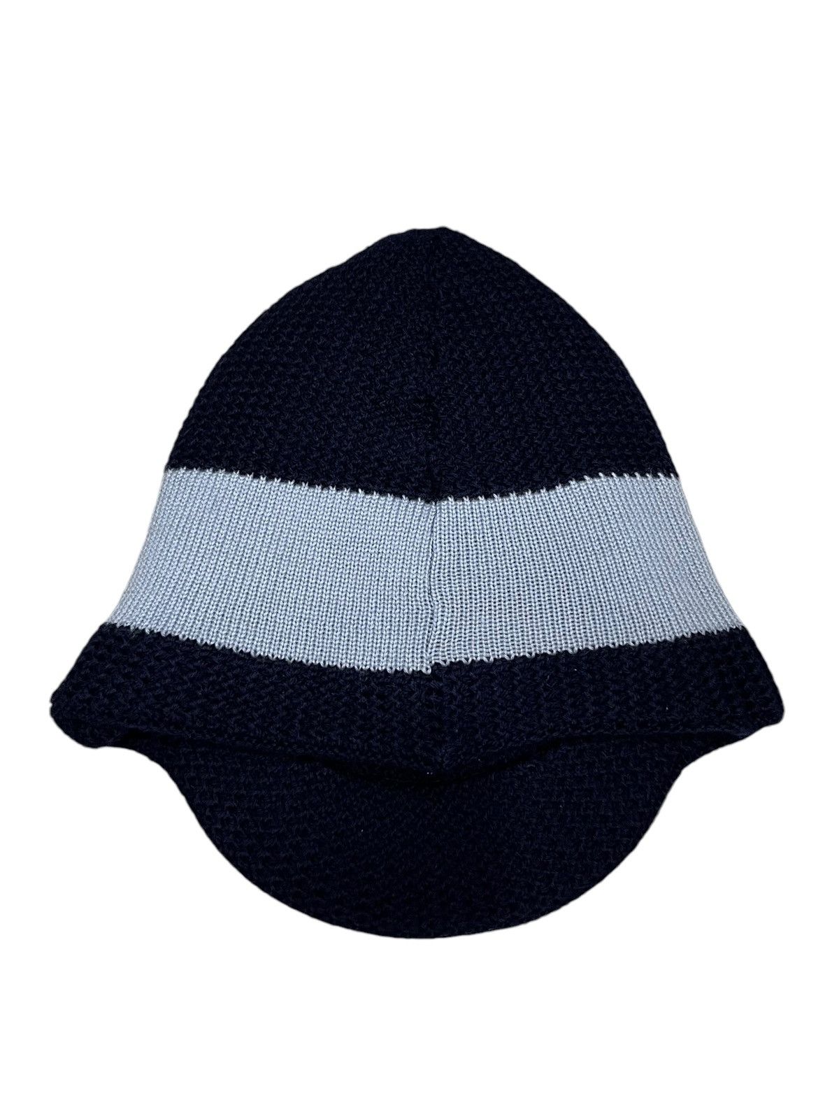 Emporio Armani 🔥Vintage 90’s EMPORIO ARMANI ITALY Virgin Wool Visor Beanie Size ONE SIZE - 10 Thumbnail