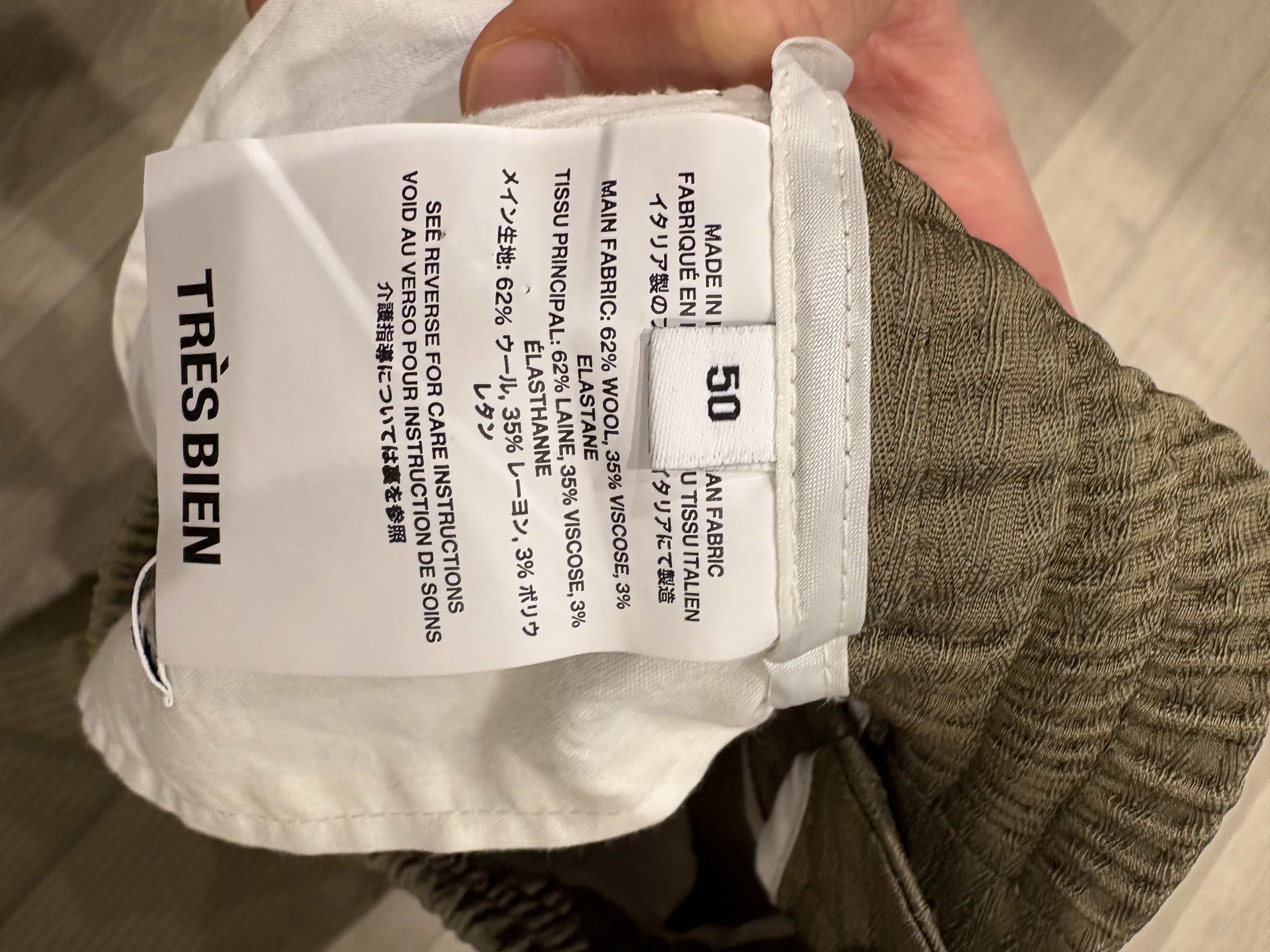 Tres Bien Tres Bien Trousers Size US 34 / EU 50 - 3 Thumbnail