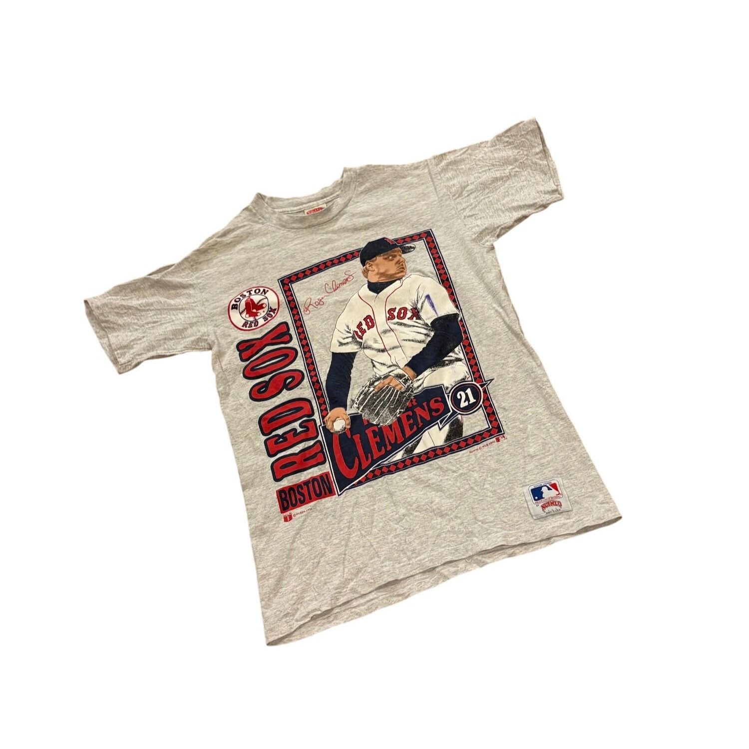 Nutmeg Vintage 1991 Nutmeg Boston Red Sox Roger Clemens Double Side Size US M / EU 48-50 / 2 - 3 Thumbnail