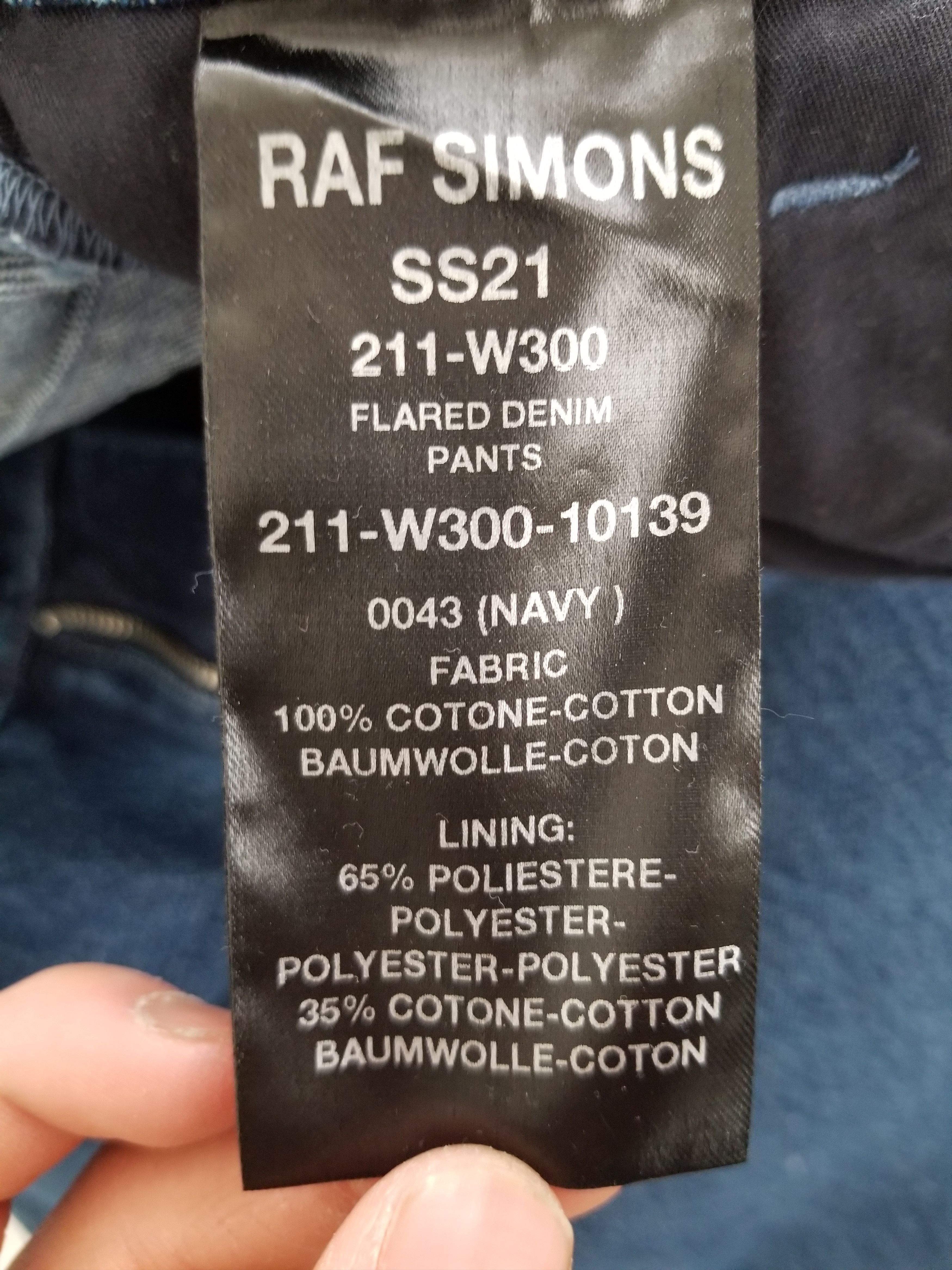 Raf Simons Flared Jeans Size 30" / US 8 / IT 44 - 5 Thumbnail