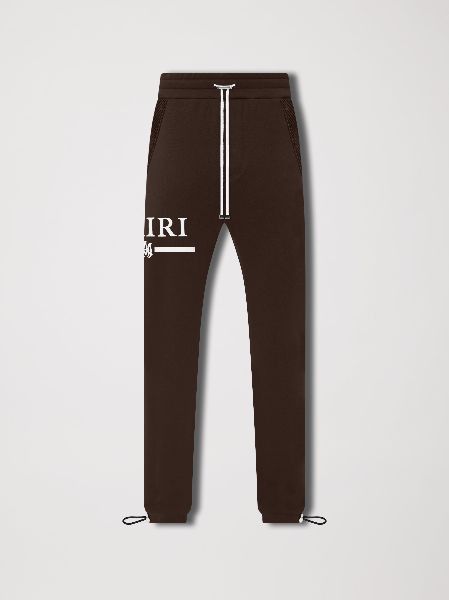 Amiri o1y0525 Logo Jogger & Sweatpant in Brown Size US 34 / EU 50 - 1 Thumbnail