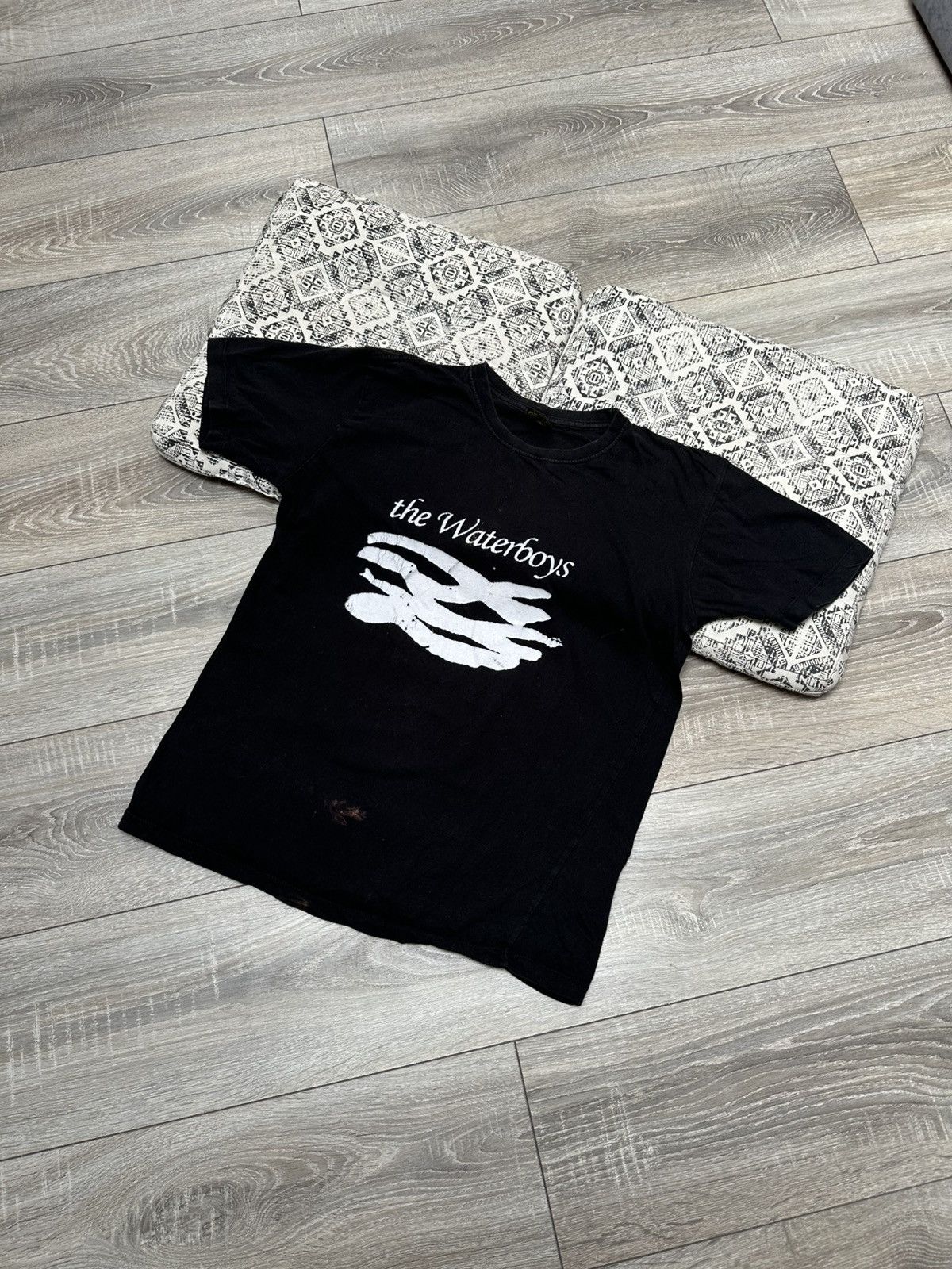 Band Tees The Waterboys Vintage Rock Band Tee Black Surf Size US M / EU 48-50 / 2 - 1 Thumbnail