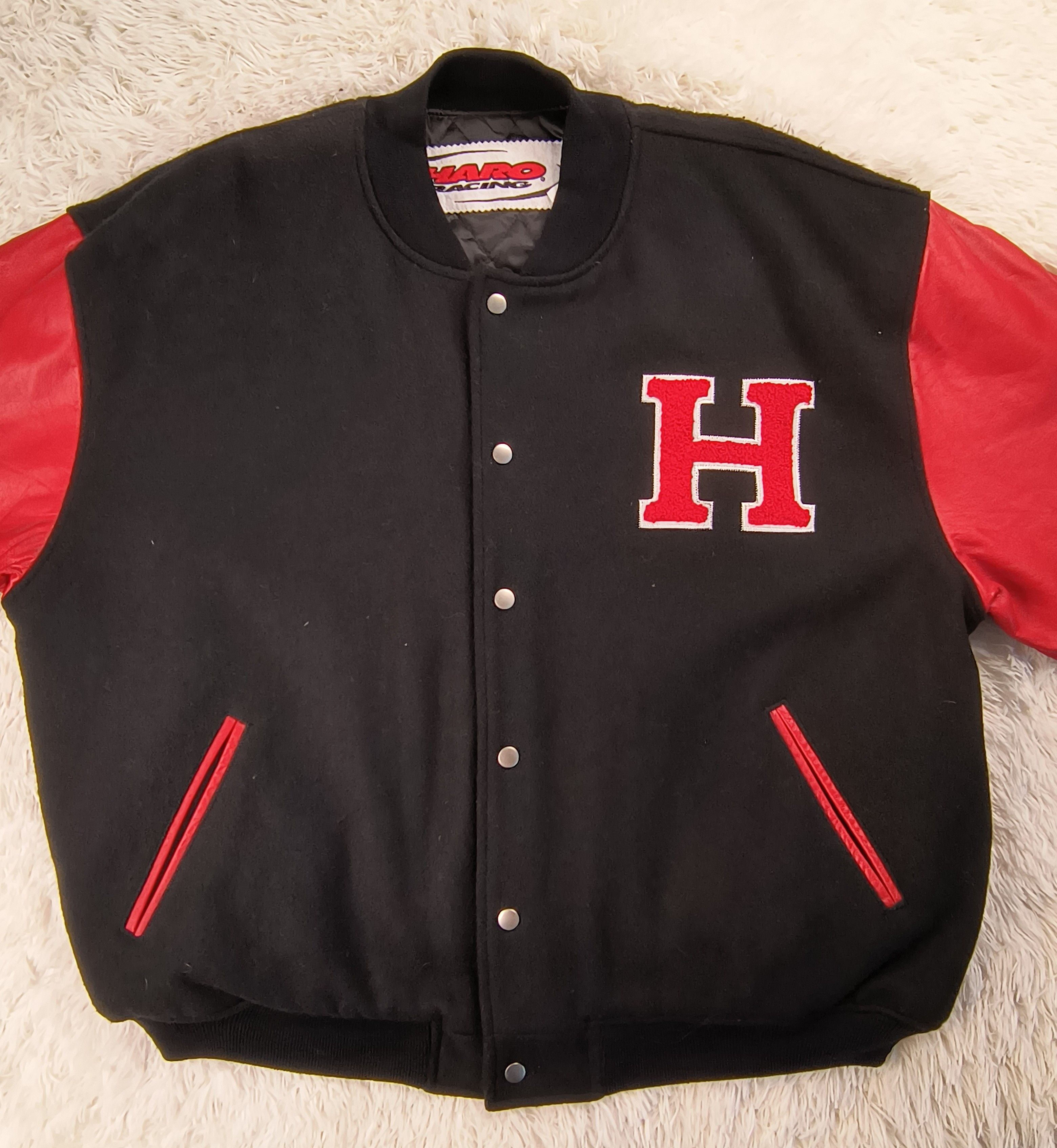 Vintage DS Vintage Haro racing USA bikes university jacket Size US XL / EU 56 / 4 - 3 Thumbnail