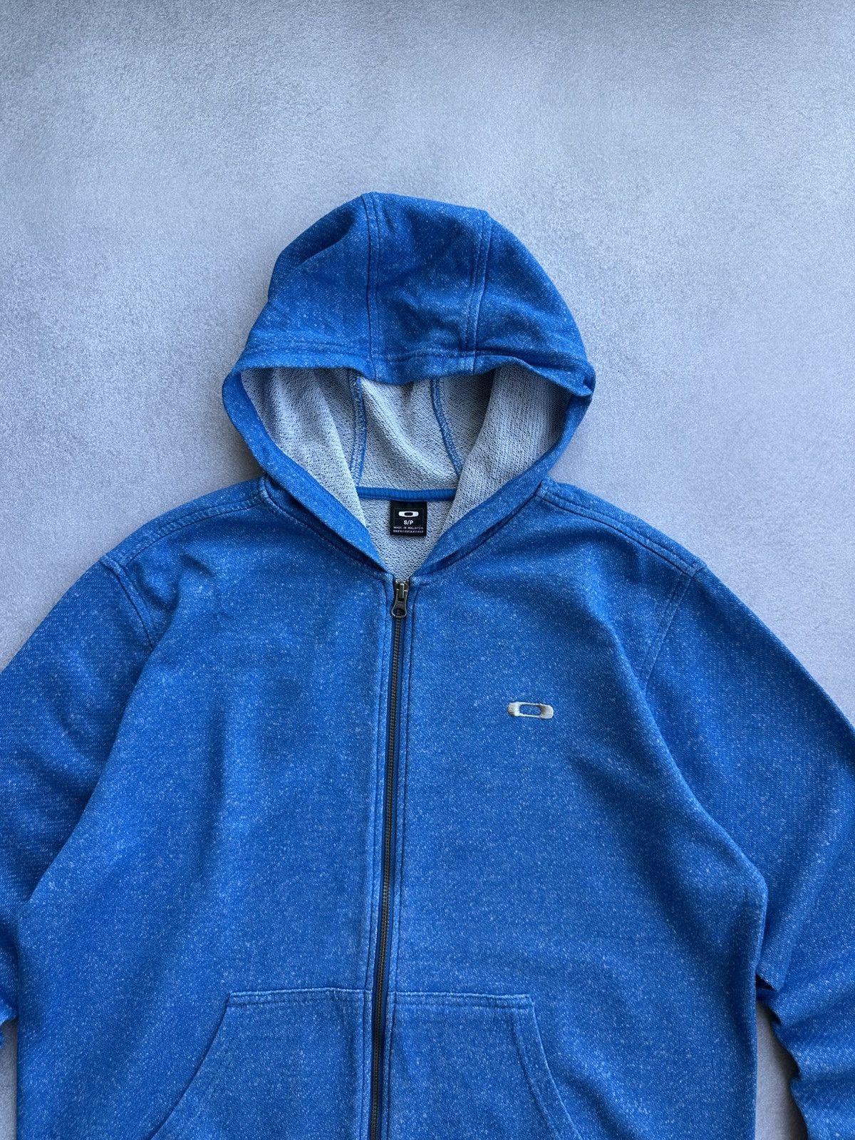 Oakley Vintage Oakley Blue Light Zip Hoodie Mens Sz S Size US S / EU 44-46 / 1 - 5 Thumbnail