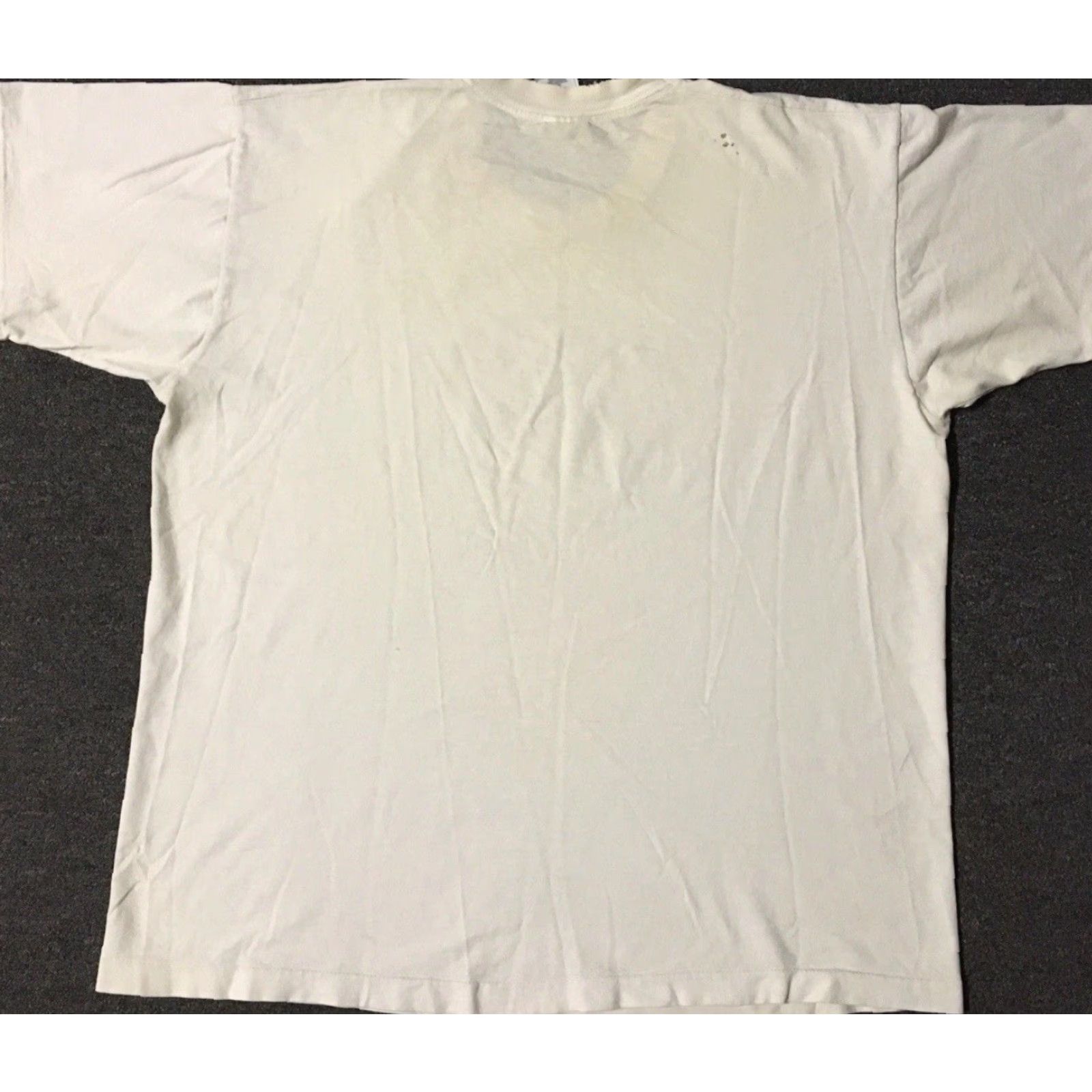 Vintage VINTAGE 90s Arizona Festival Of The West Faded Distress Shirt XL White Men T-Shirt Grunge Sun Palm Trees Beach Southwestern Cactus Sketch Size US XL / EU 56 / 4 - 2 Thumbnail