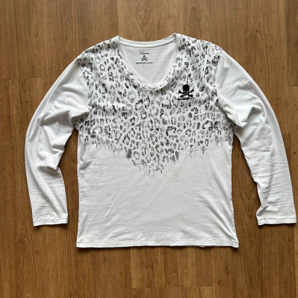 Roen × semantic design Photo Design Top Roen X Semantic Design | Grailed