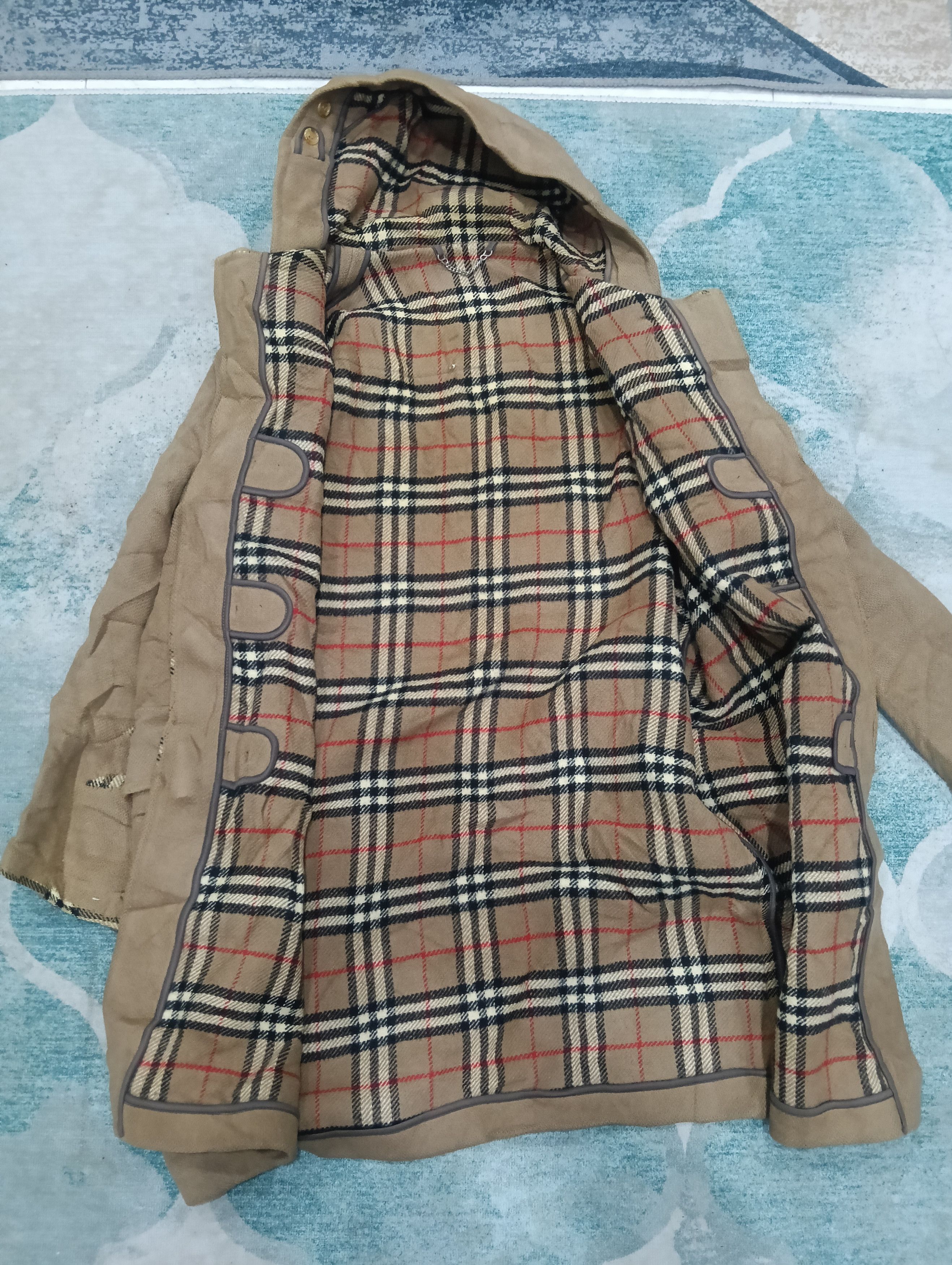 Burberry × Burberry Prorsum × Designer Vintage Burberry Duffle Coating Parka Jacket Size US XL / EU 56 / 4 - 1 Thumbnail