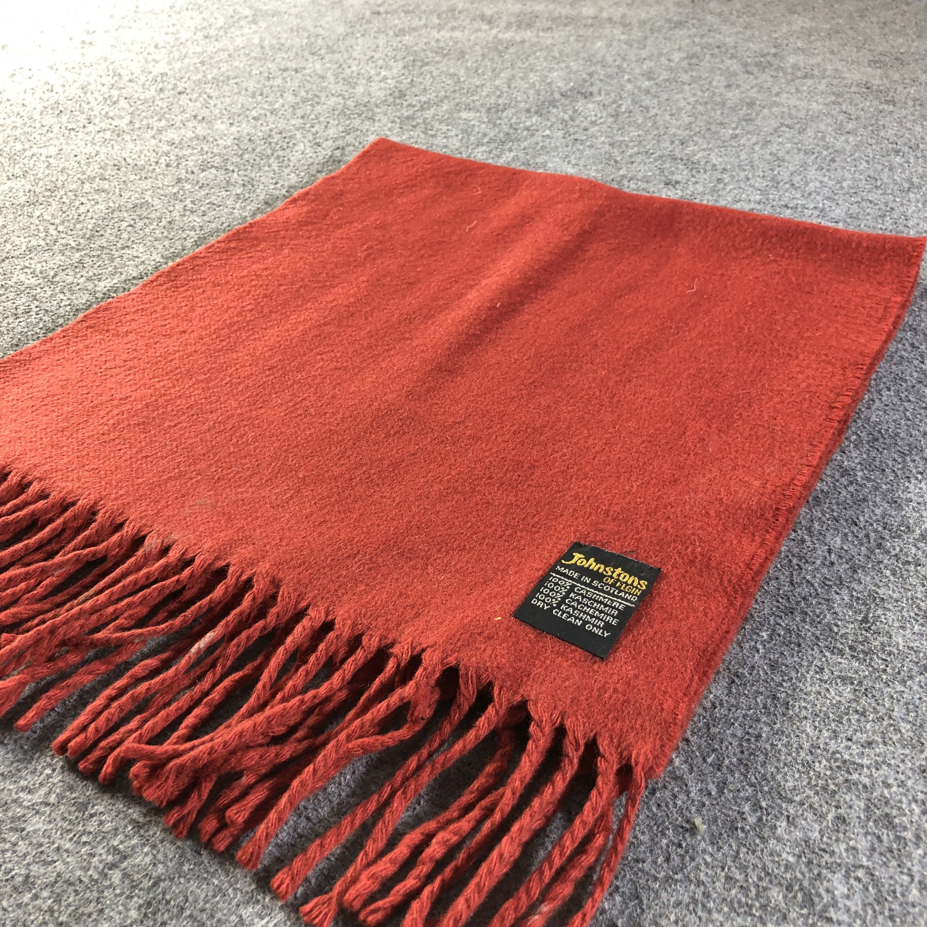 Johnstons Of Elgin Johnstons Of Elgin Cashmere Scarf Muffler Neckwear V2800 Size ONE SIZE - 2 Thumbnail