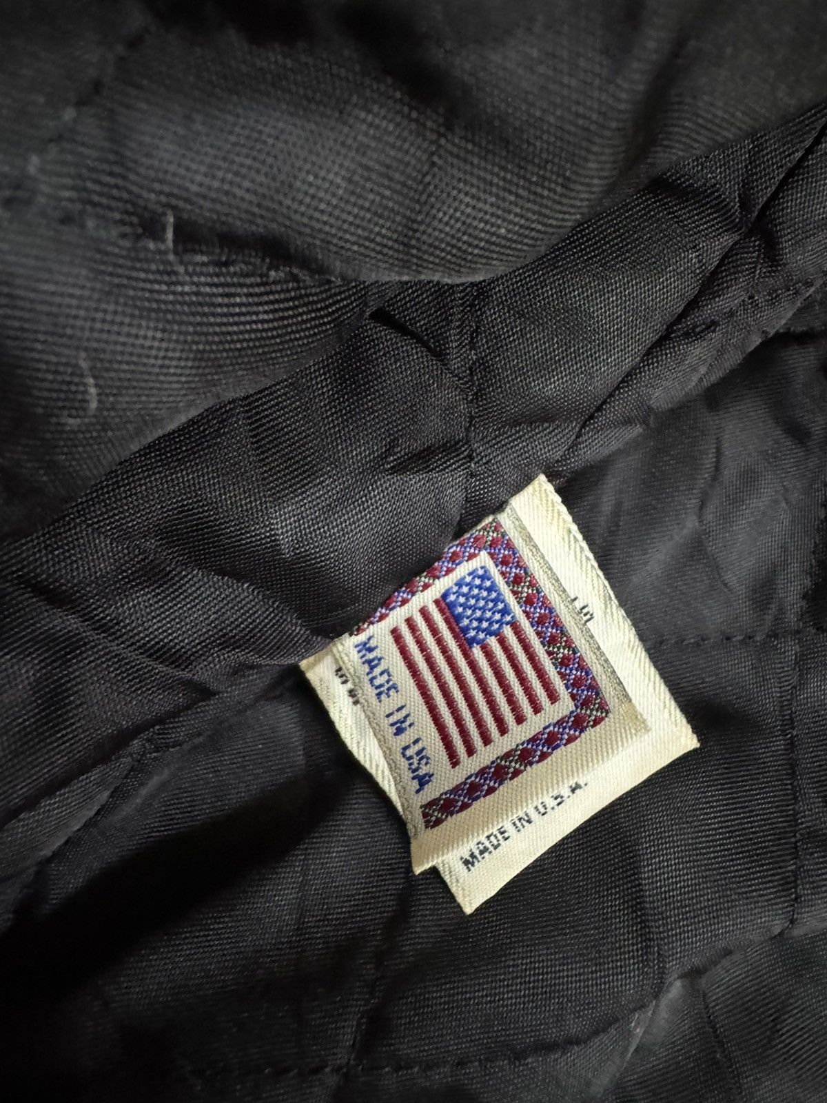 Vtg🔥80’s Golden Bear Wool Varsity Sleeve Leather Jacket