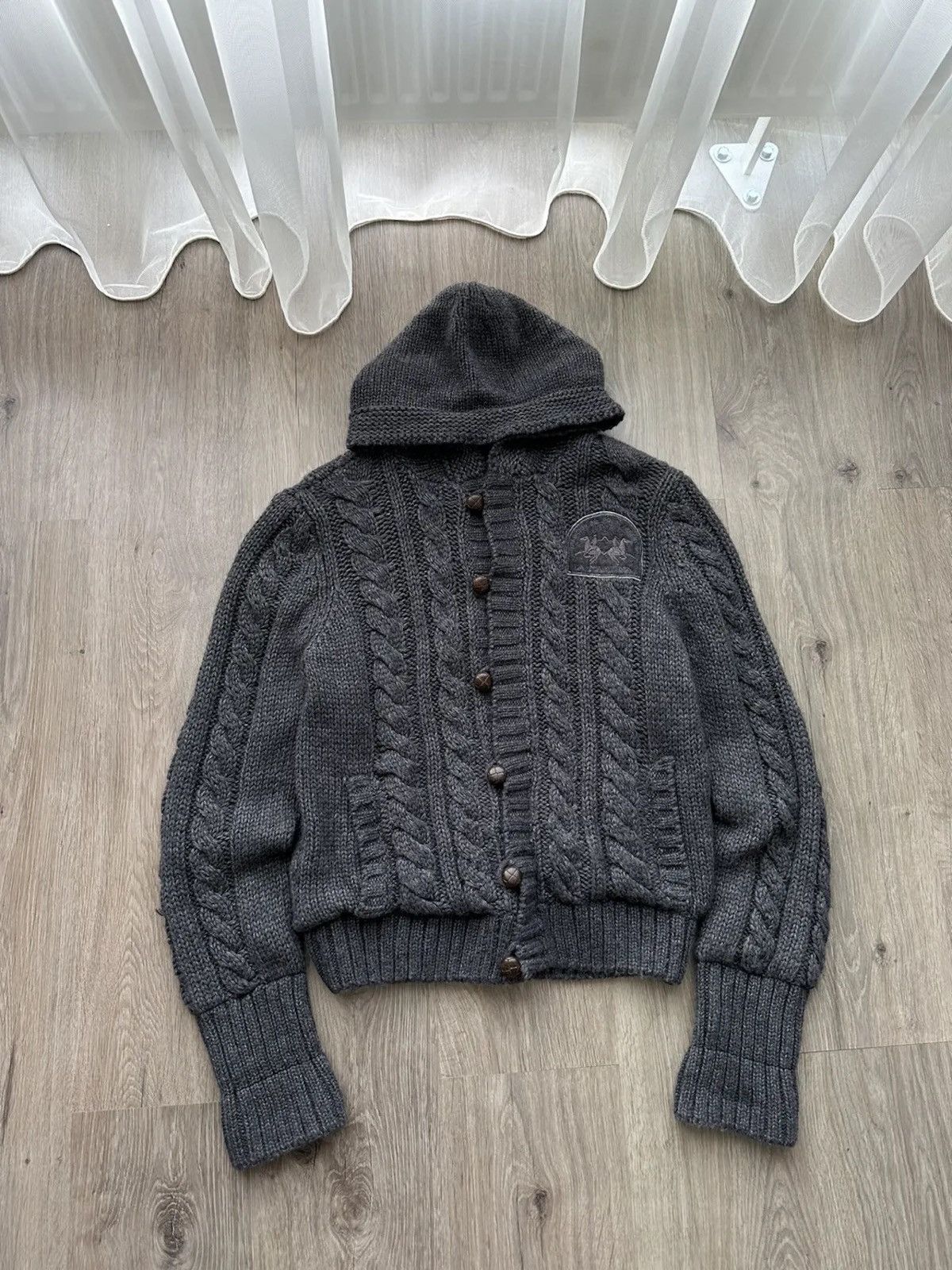 Vintage PRL La Martina Sweater Grey Polo Ralph Lauren