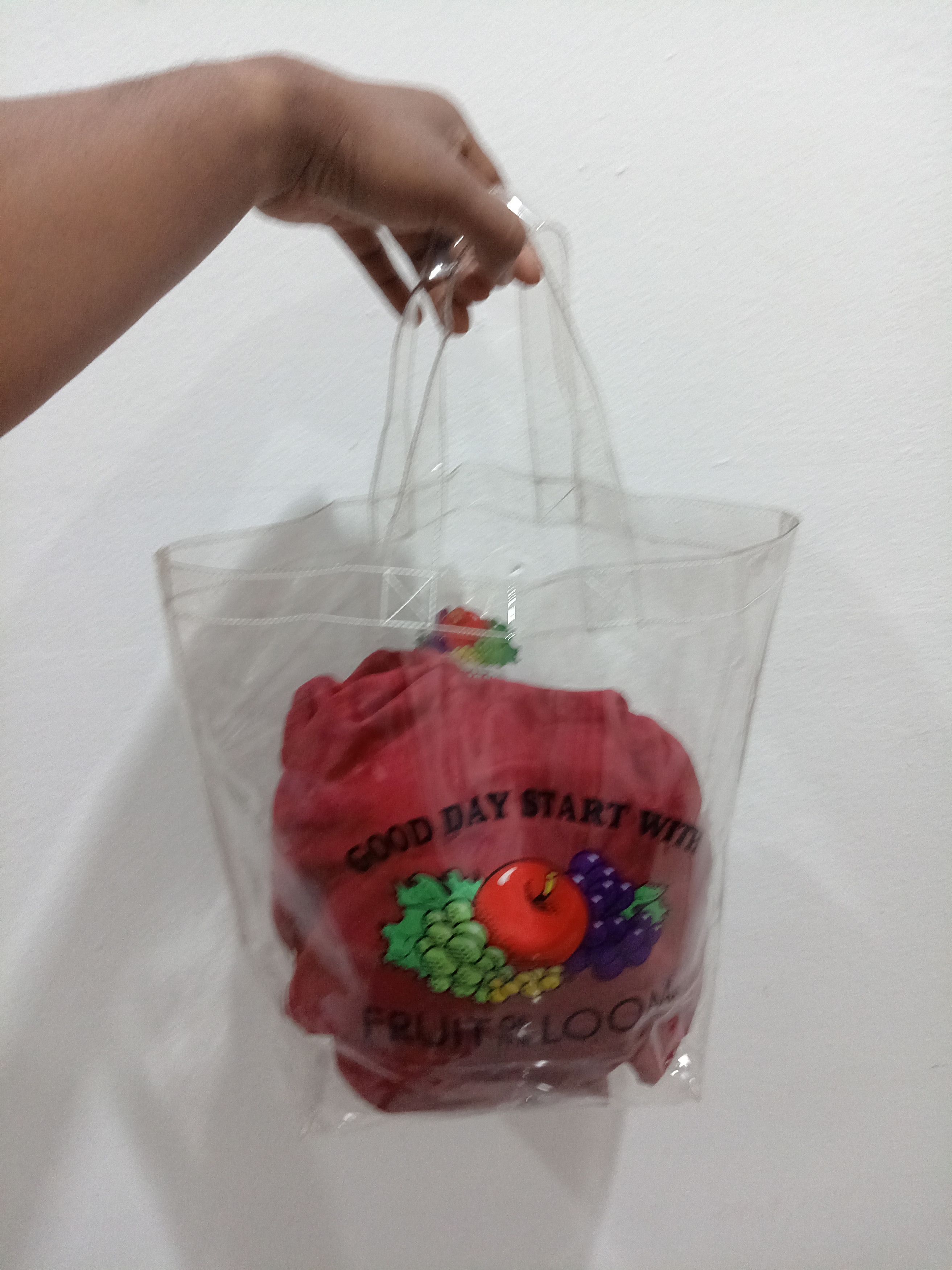 Fruit Of The Loom × Japanese Brand Fruits of the loom transparent tote bag Size ONE SIZE - 6 Thumbnail