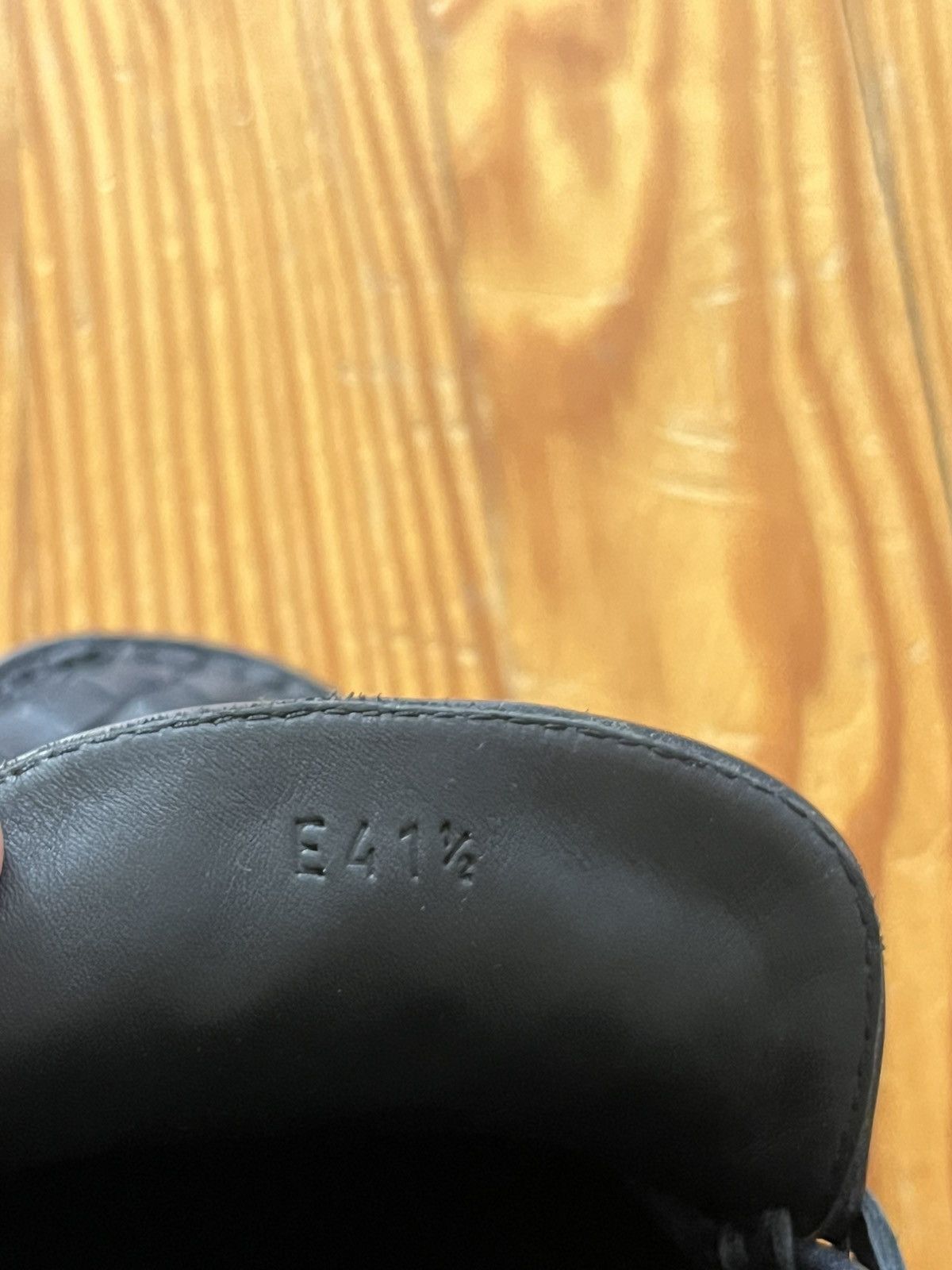 Bottega Veneta Bottega Veneta Intrecciato Woven Boat Driving Loafer Navy Size US 8.5 / EU 41-42 - 6 Thumbnail