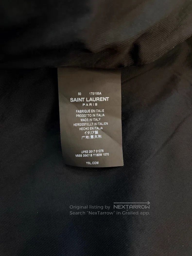 Saint Laurent Paris Saint Laurent Paris Black and White Sheepskin Patchwork Wo Size US M / EU 48-50 / 2 - 6 Thumbnail