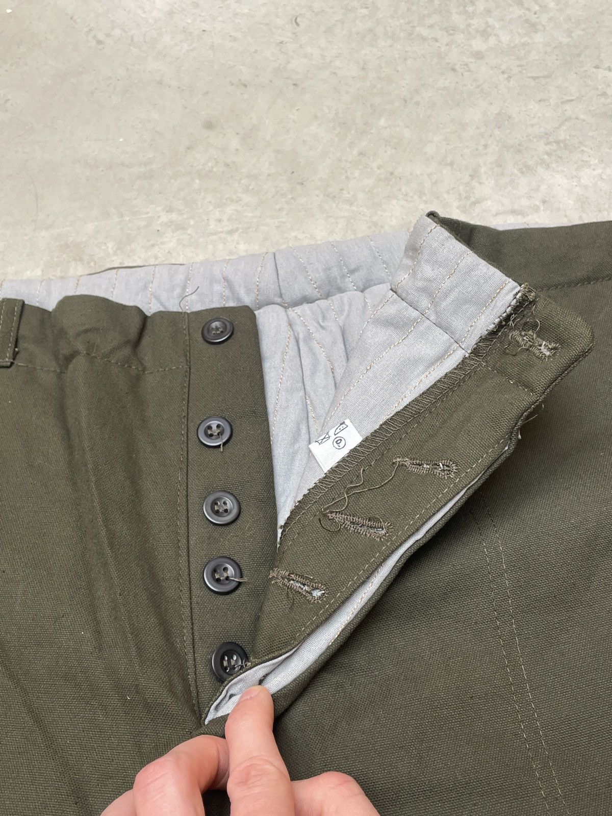 Vintage Vintage 80s OTAVAN Trebon Quilted Workwear Pants XL Wide Size US 41 - 9 Thumbnail