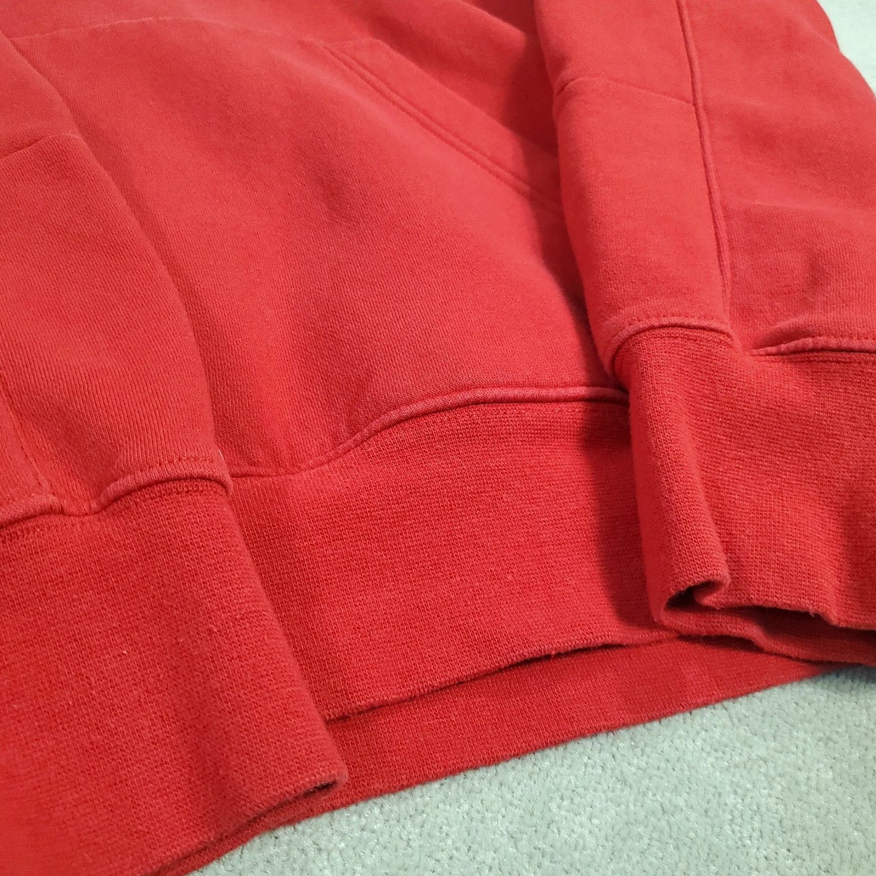 Jordan Brand Nike Jordan Hoodie Mens L Red Graphic Jumpman Classic Fleece CK6737 688 Pullover Cotton Blend Vintage No Size US L / EU 52-54 / 3 - 5 Thumbnail