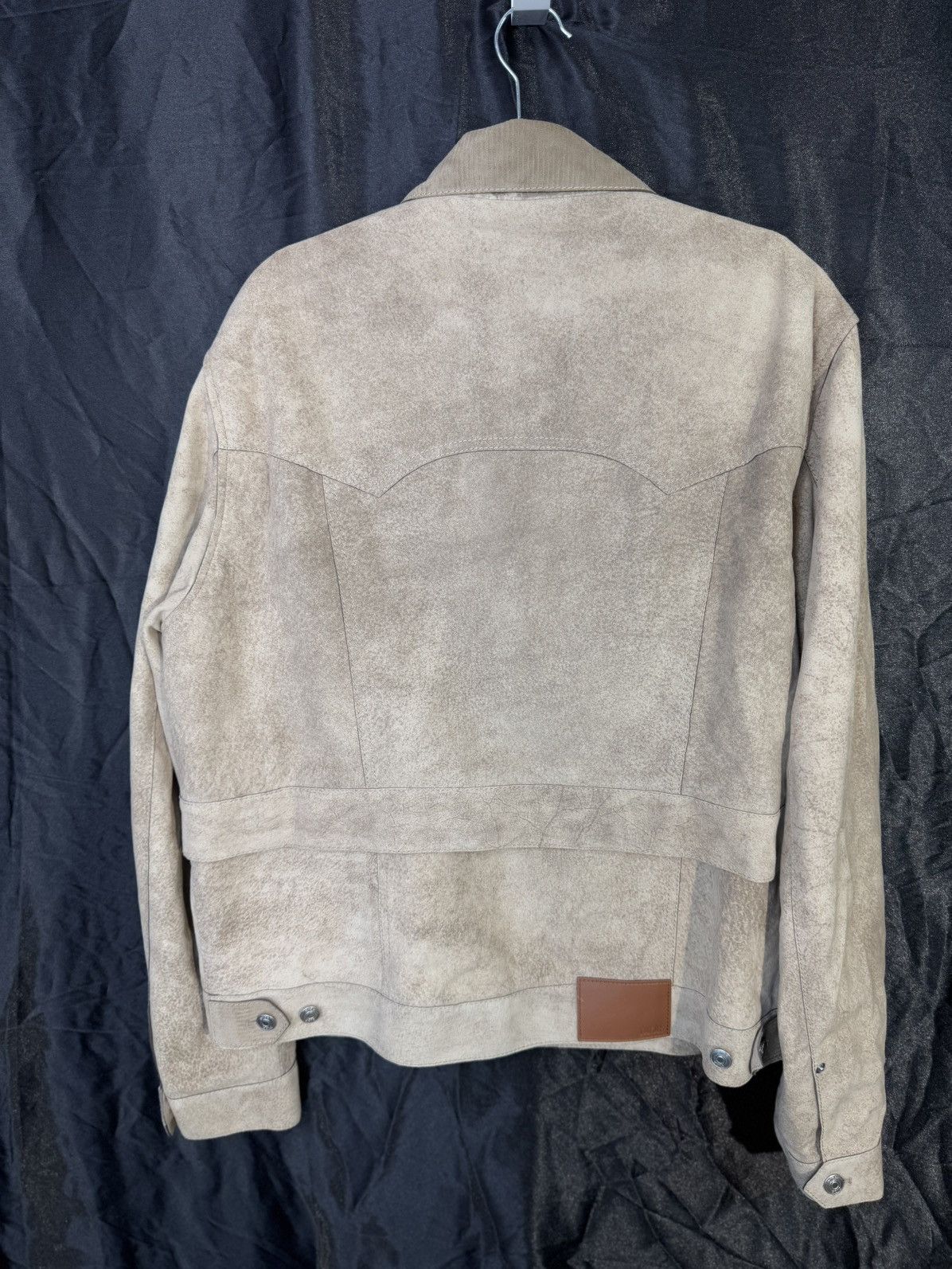 Dior Dior Show khaki Angola lambskin suede jacket Size US L / EU 52-54 / 3 - 3 Thumbnail
