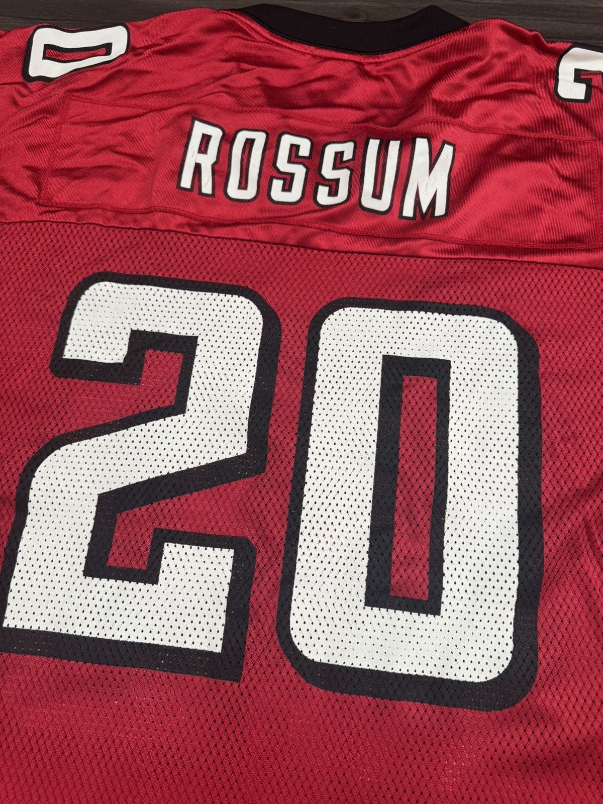 Reebok Atlanta Falcons Allen Rossum #20 NFL Equipment Home Jersey Size US XL / EU 56 / 4 - 8 Thumbnail